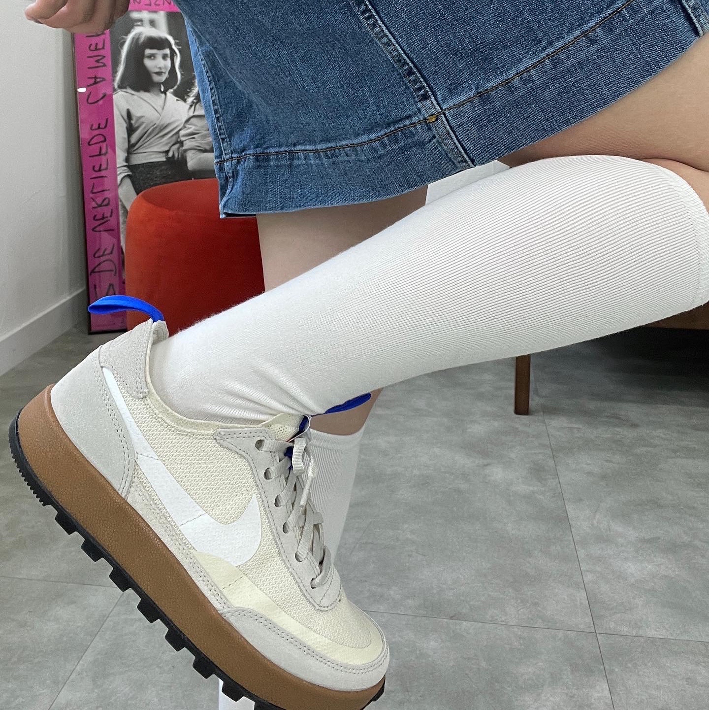 Nike x Tom Sachs General Purpose Shoe Light Cream 착용 스타일 - 3