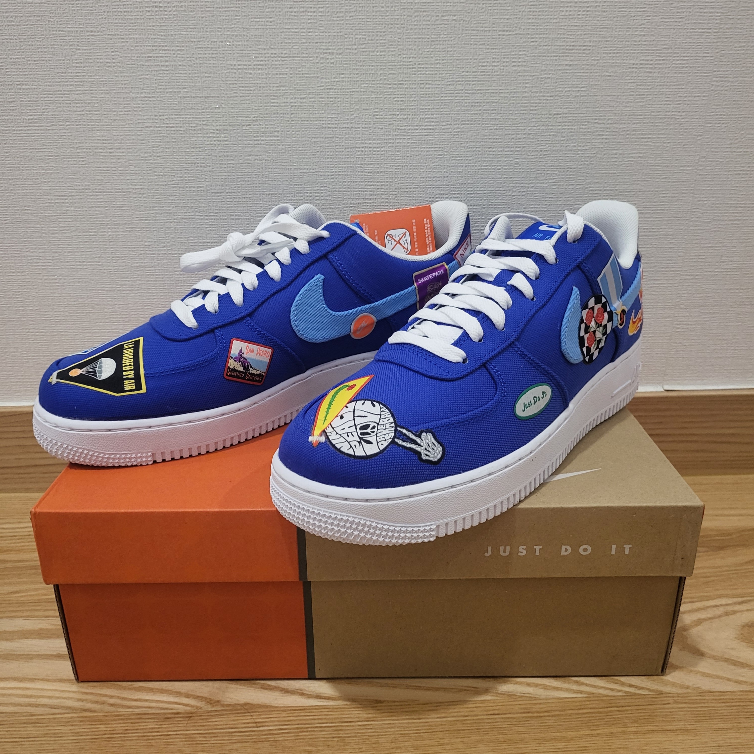 Nike Air Force 1 '07 PRM Patched Up 착용 스타일 - 1