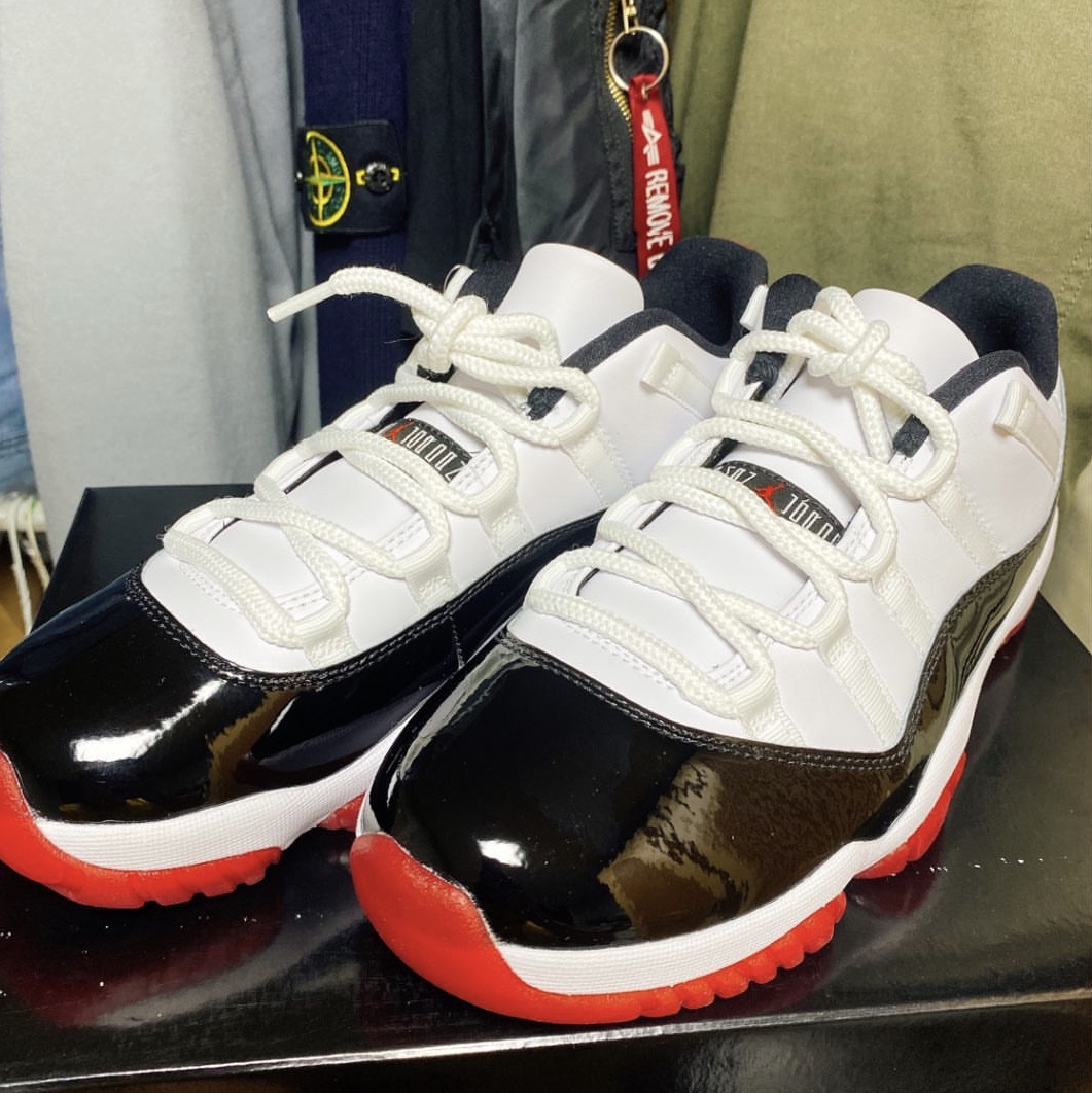 Jordan 11 Retro Low Concord Bred 착용 스타일