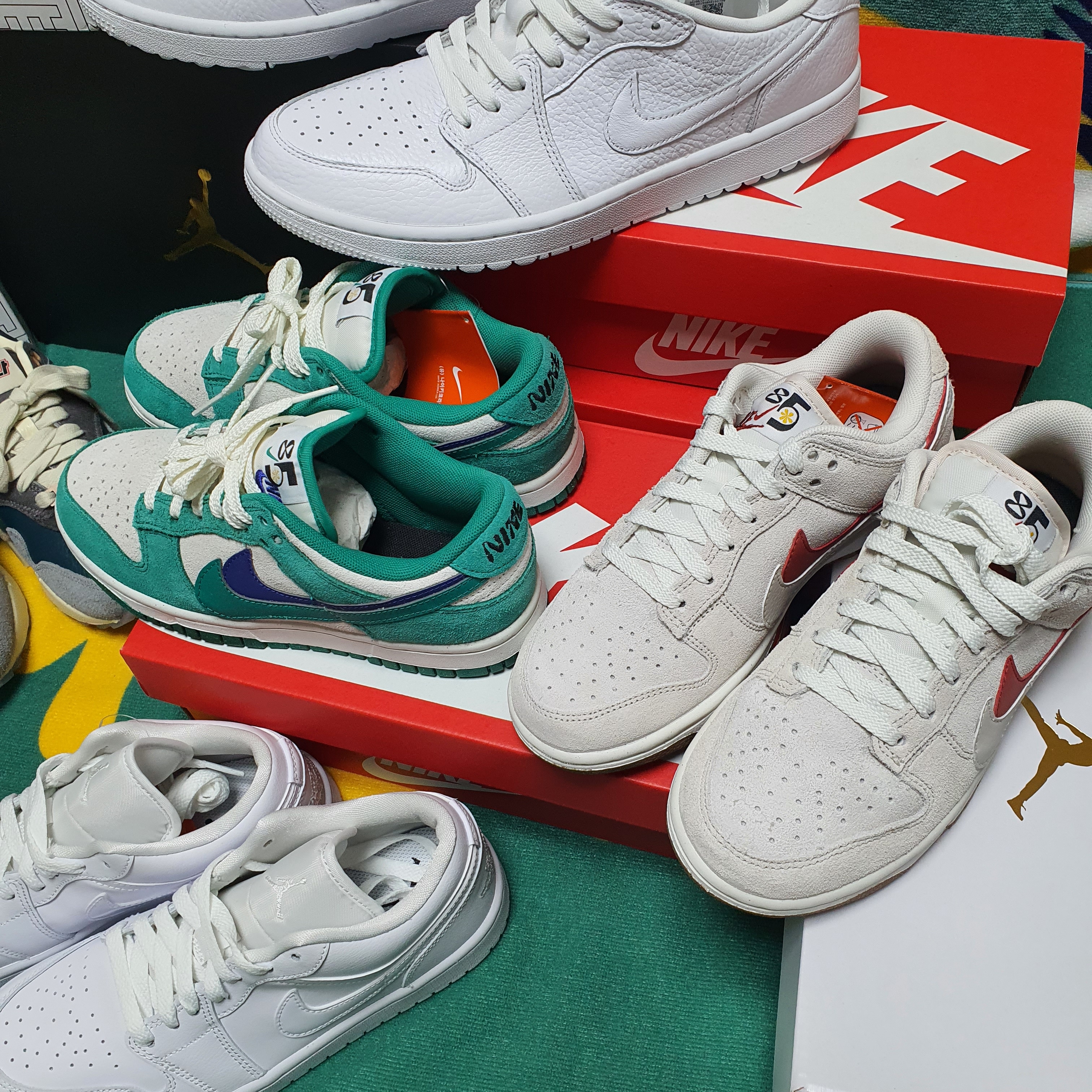 Nike x Kasina Air Max 1 SP Won-Ang Particle Grey, Nike x Kasina Air Max 1 SP Won-Ang Particle Grey (With Special Gift) 착용 스타일 - 3