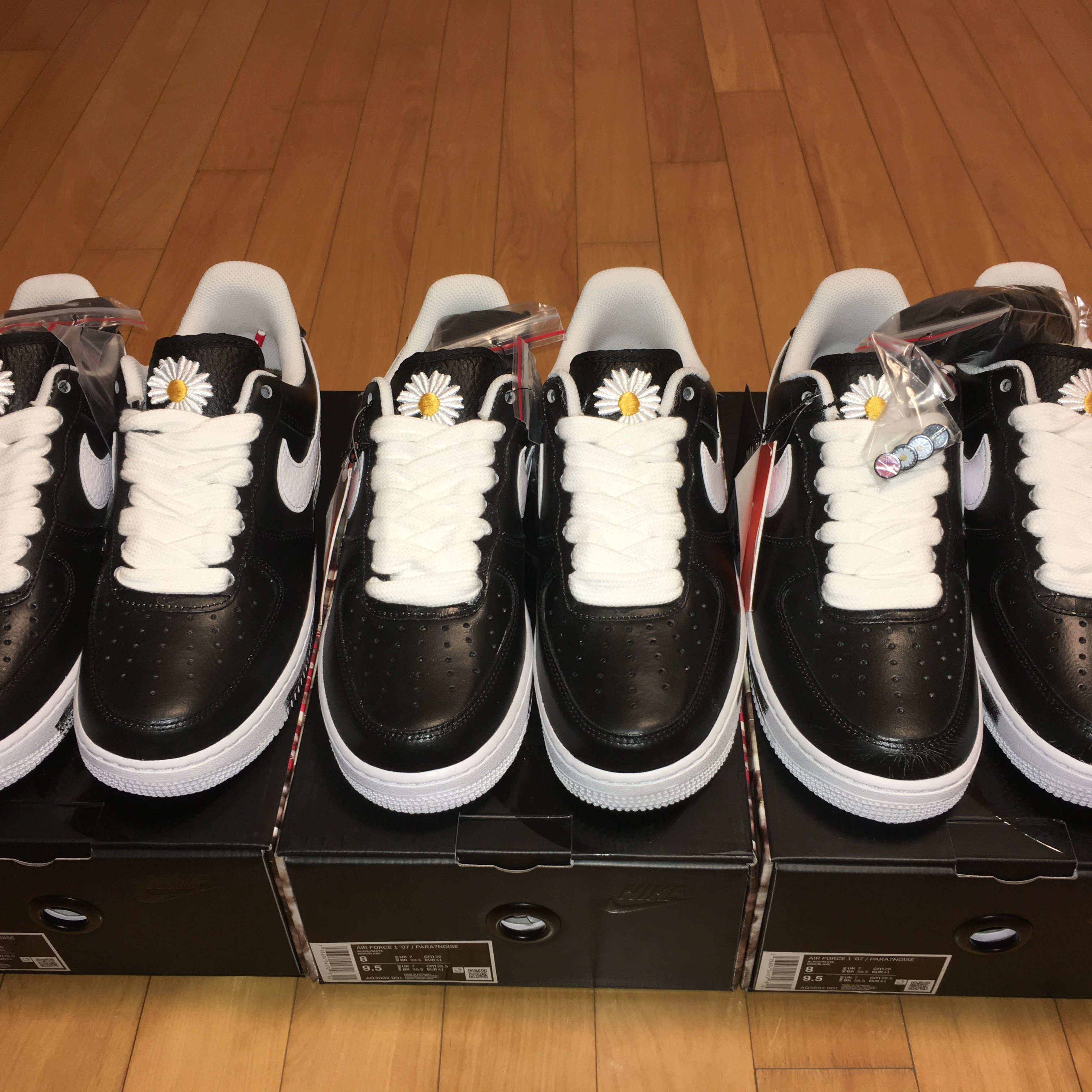 Nike x Peaceminusone Air Force 1 Low Para-Noise 착용 스타일