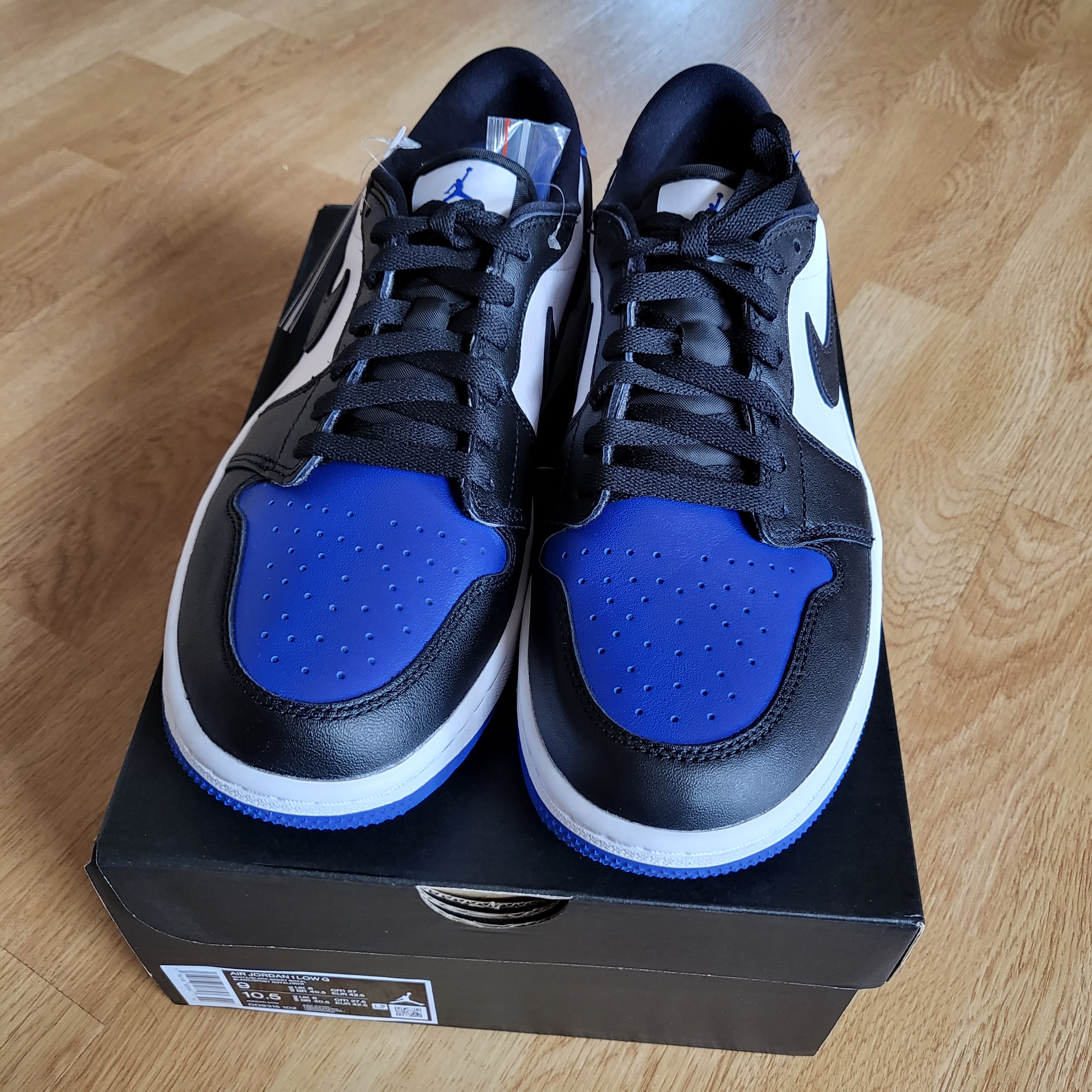 Jordan 1 Low Golf Sport Royal 착용 스타일 - 3