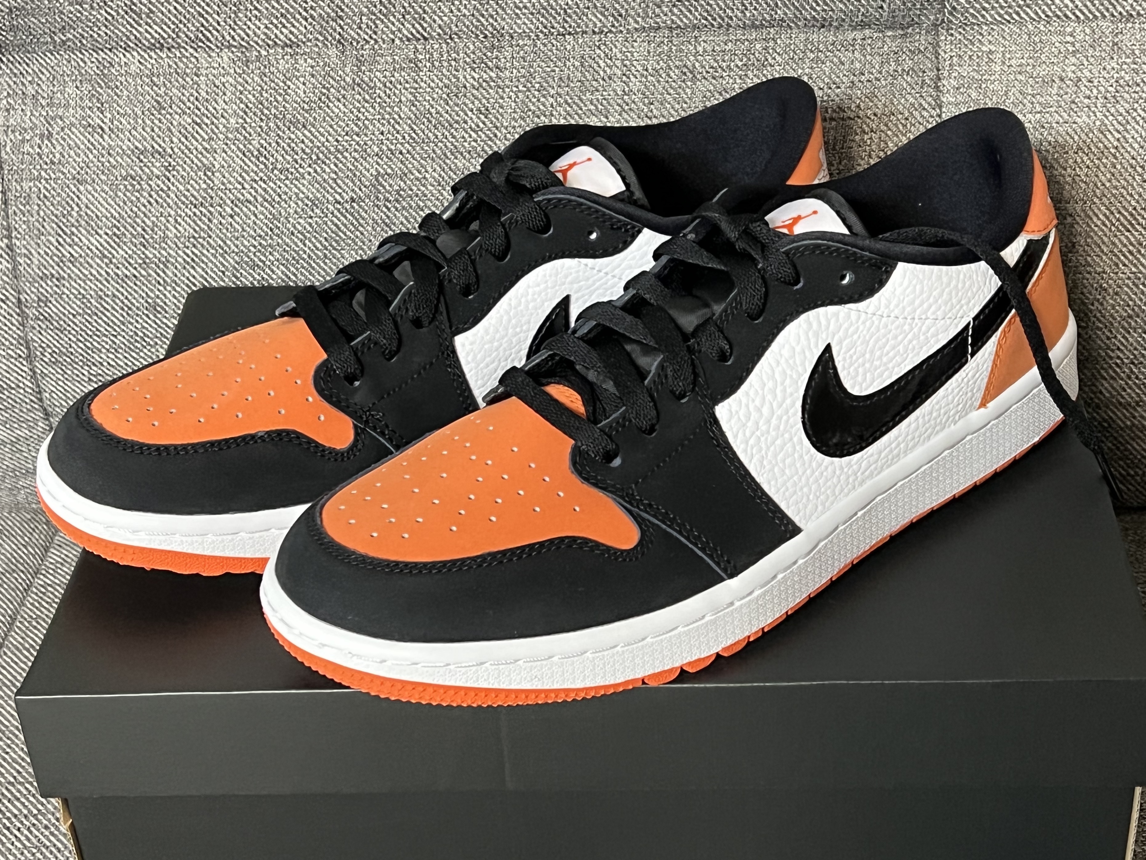 Jordan 1 Low Golf Starfish 착용 스타일 - 1