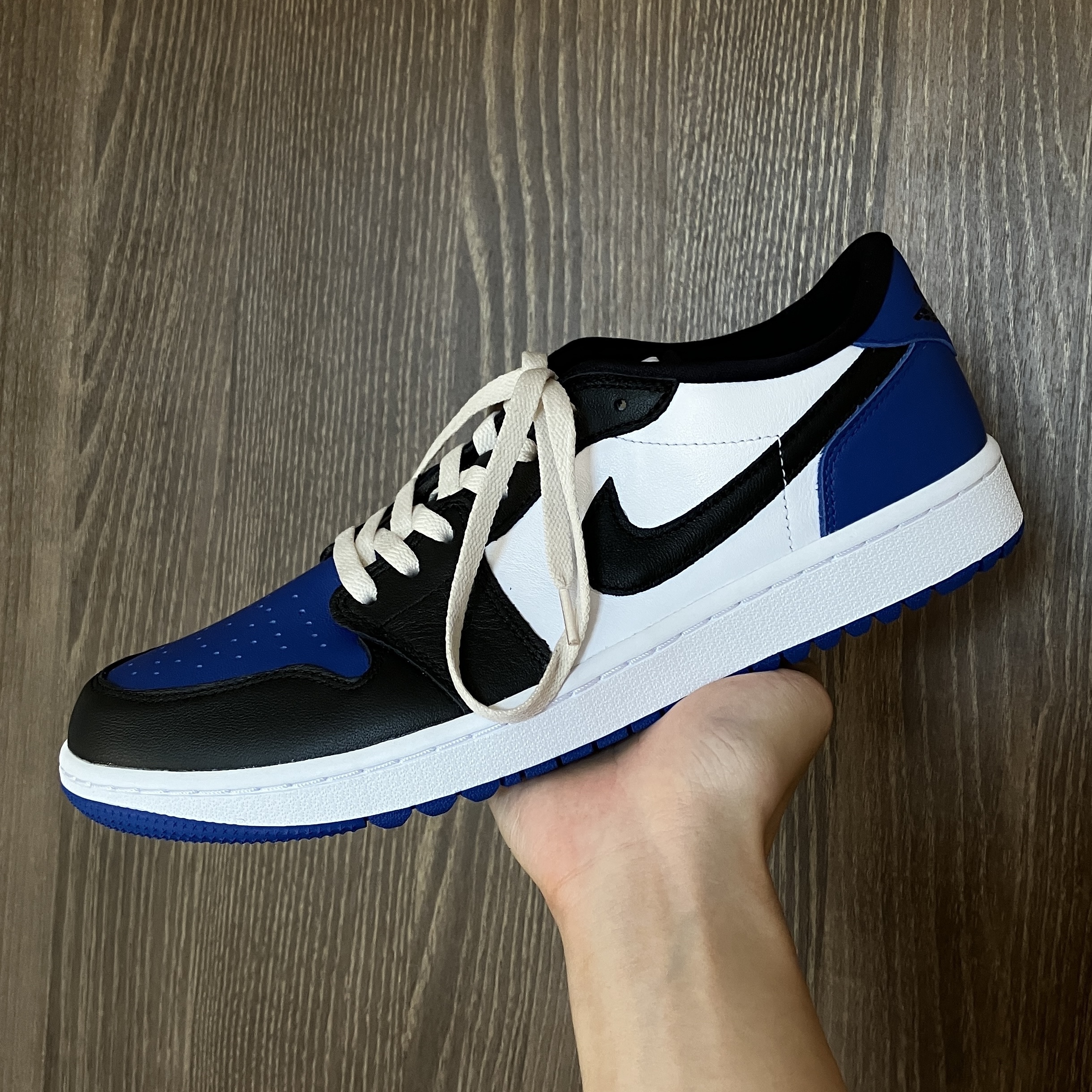 Jordan 1 Low Golf Sport Royal 착용 스타일 - 2