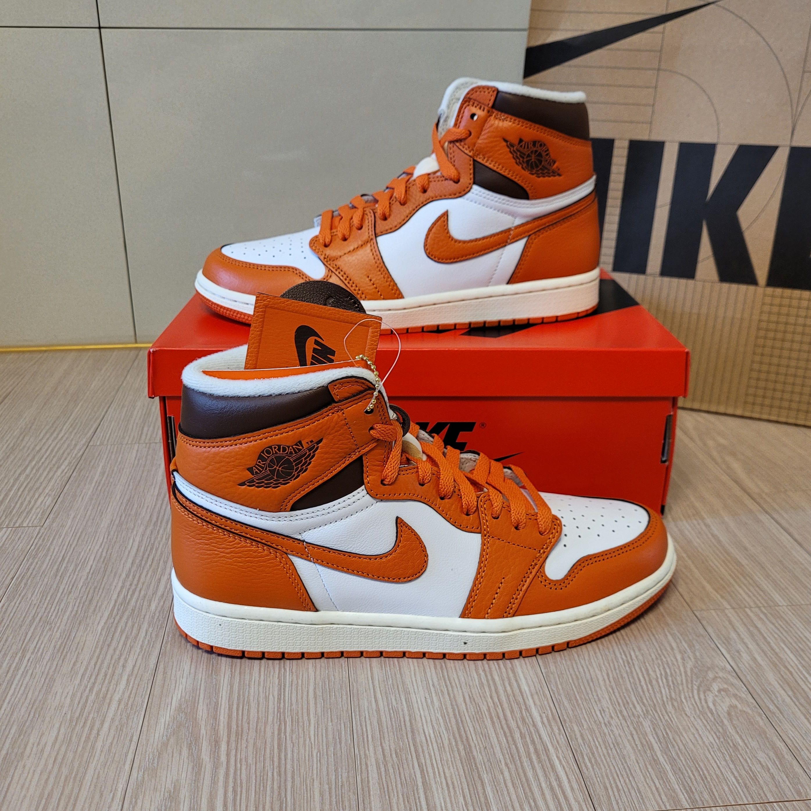 (W) Jordan 1 Retro High OG Starfish 착용 스타일 - 4