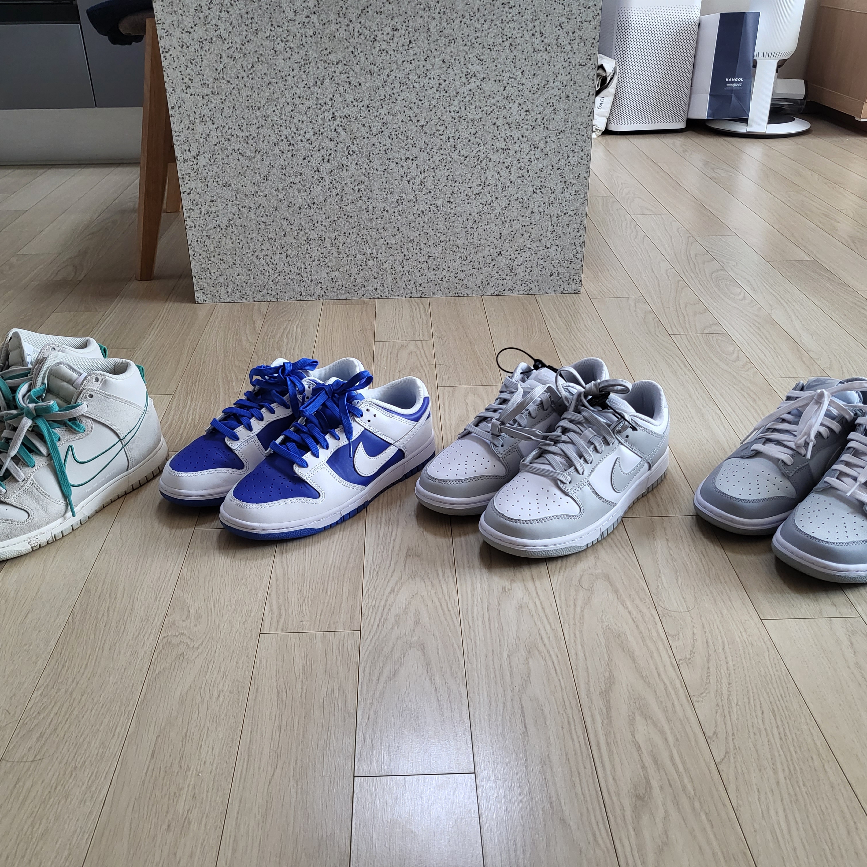 Nike Dunk Low Retro Grey Fog, Nike Dunk Low Retro Wolf Grey 착용 스타일 - 4