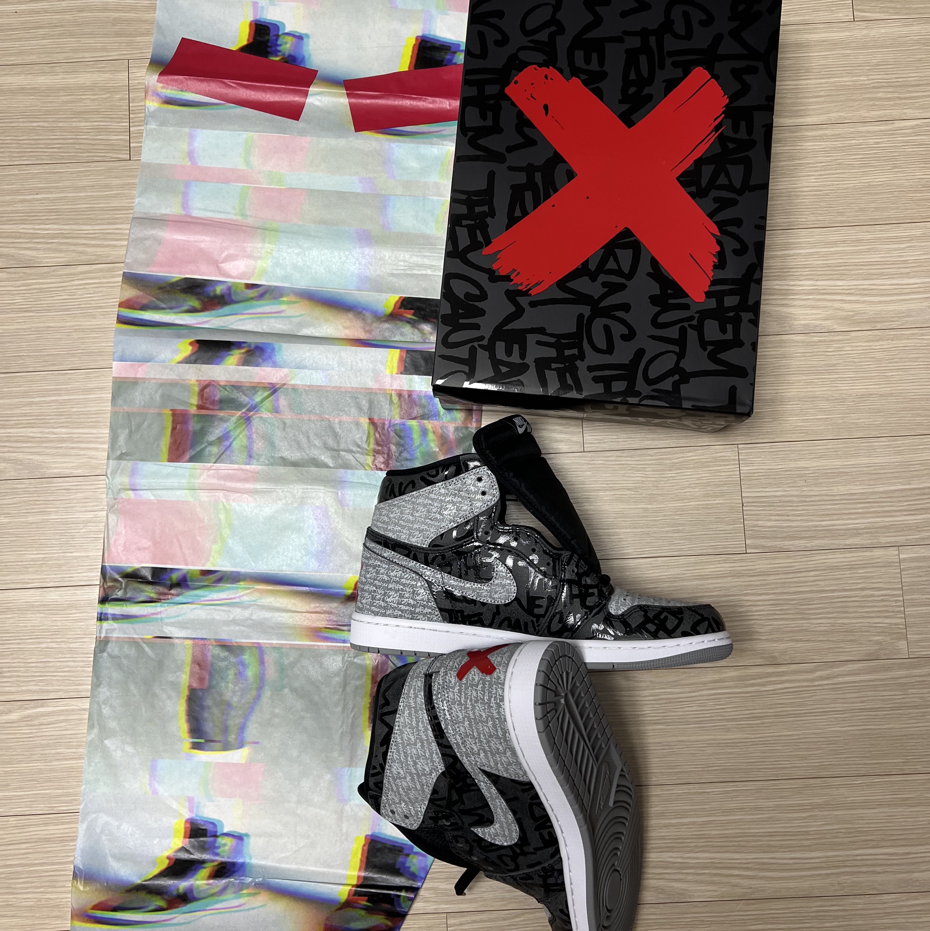 Jordan 1 Retro High OG Rebellionaire 착용 스타일
