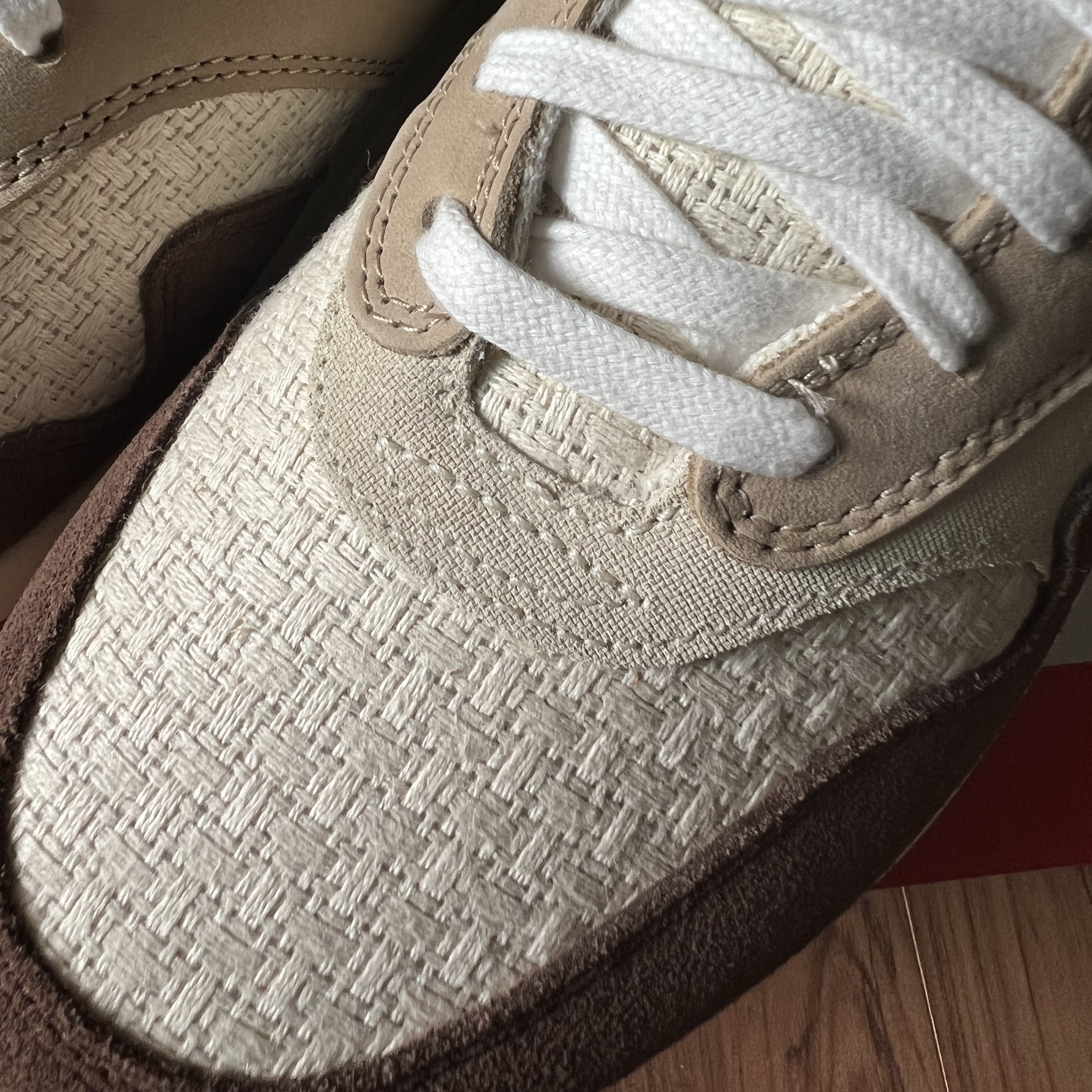 Nike Air Max 1 Premium Crepe Hemp 착용 스타일 - 3