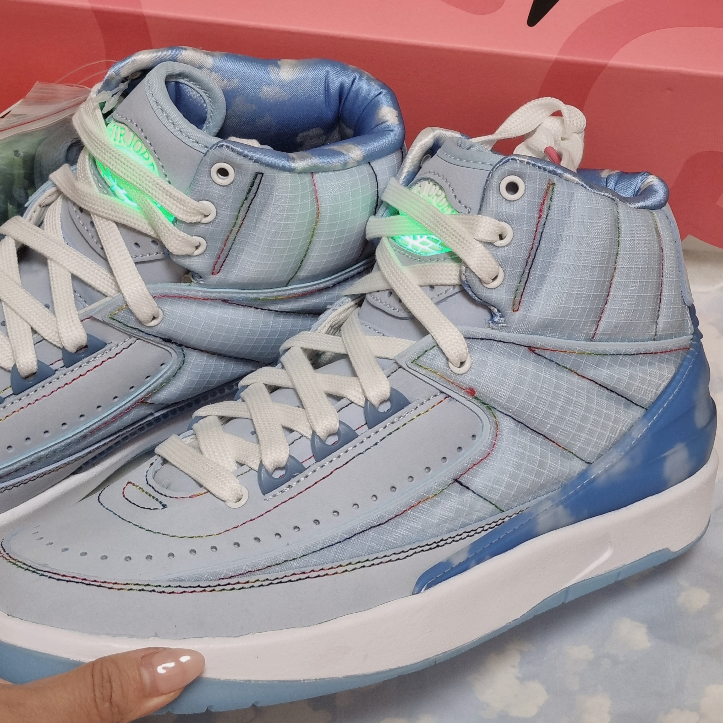 Jordan 2 x J Balvin Retro SP 착용 스타일 - 2