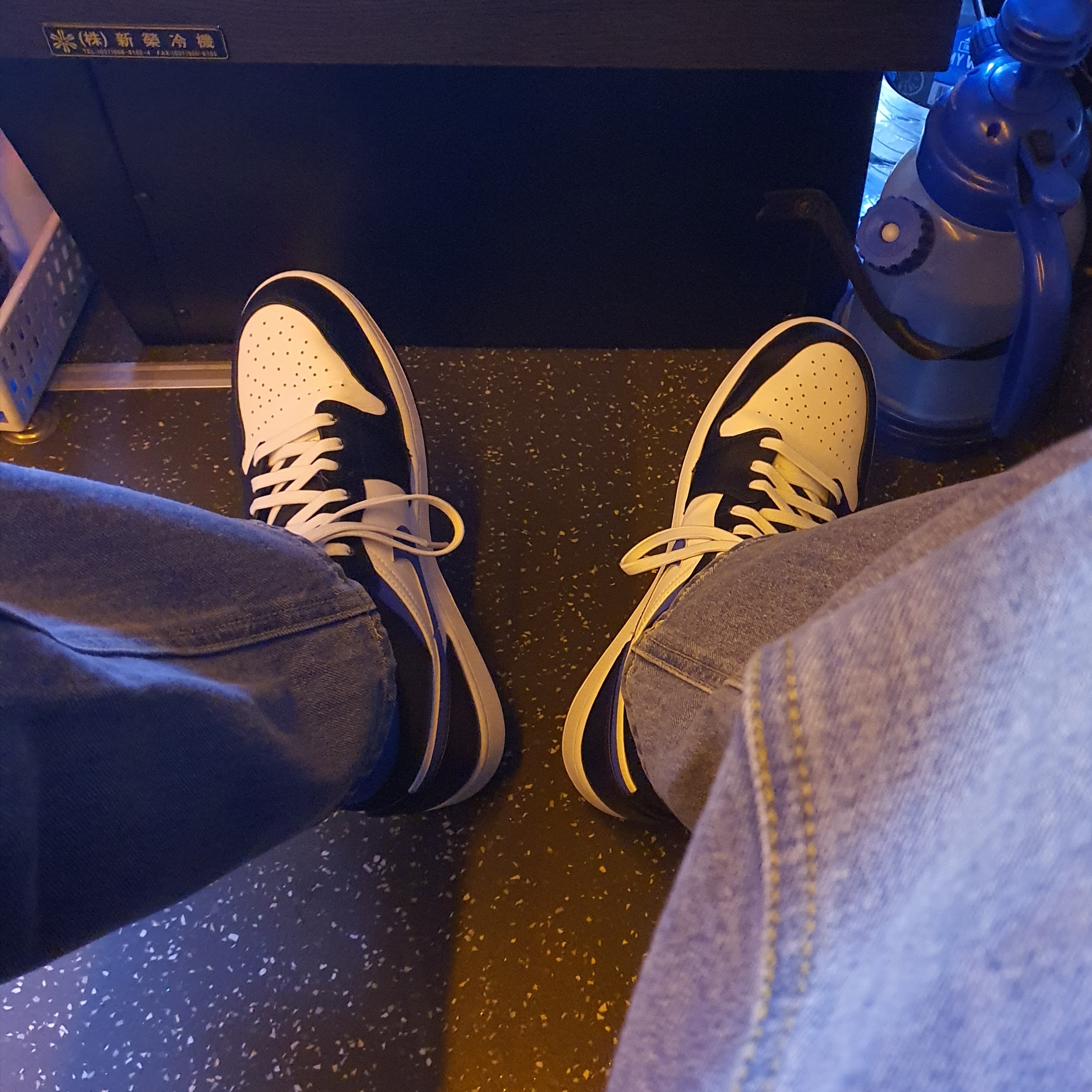 Jordan 1 Mid Racer Blue 착용 스타일