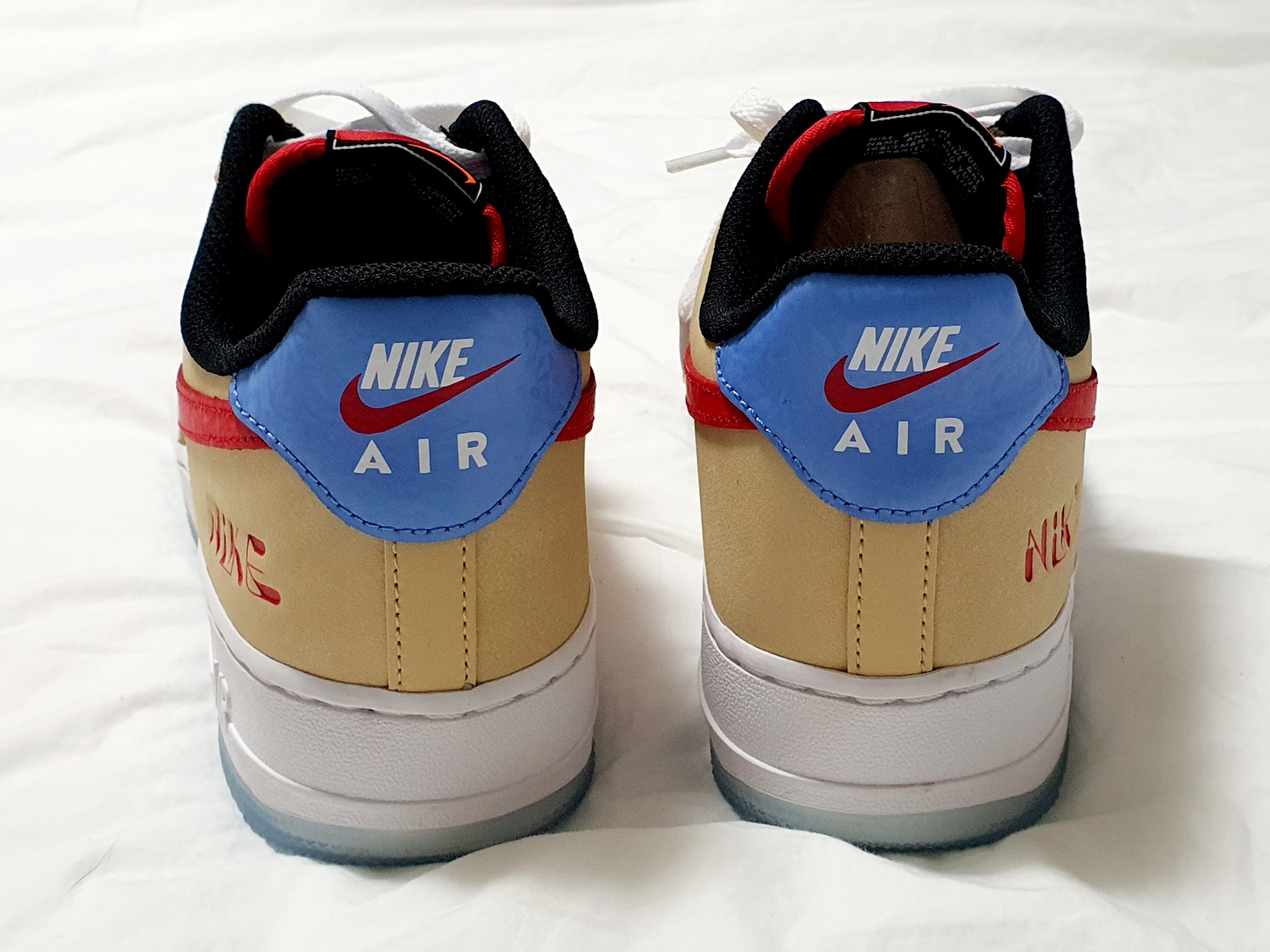 Nike Air Force 1 '07 LV8 Satellite Sesame 착용 스타일 - 5