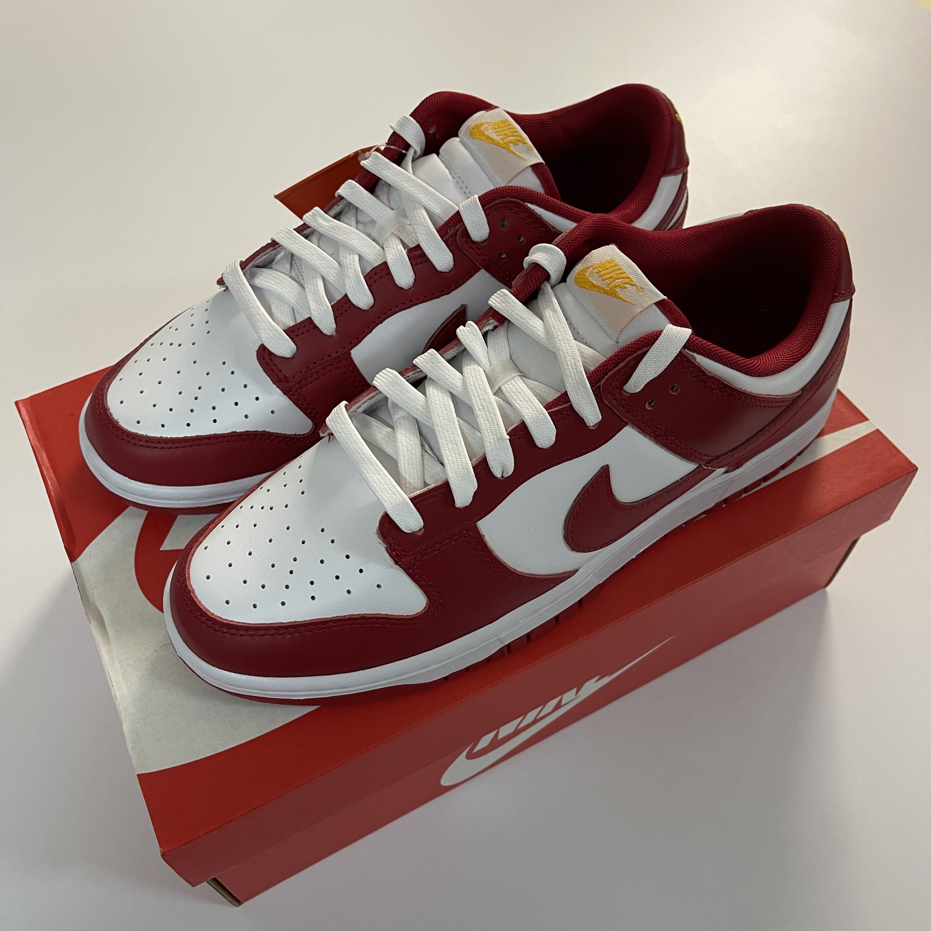 Nike Dunk Low Retro Gym Red 착용 스타일 - 3