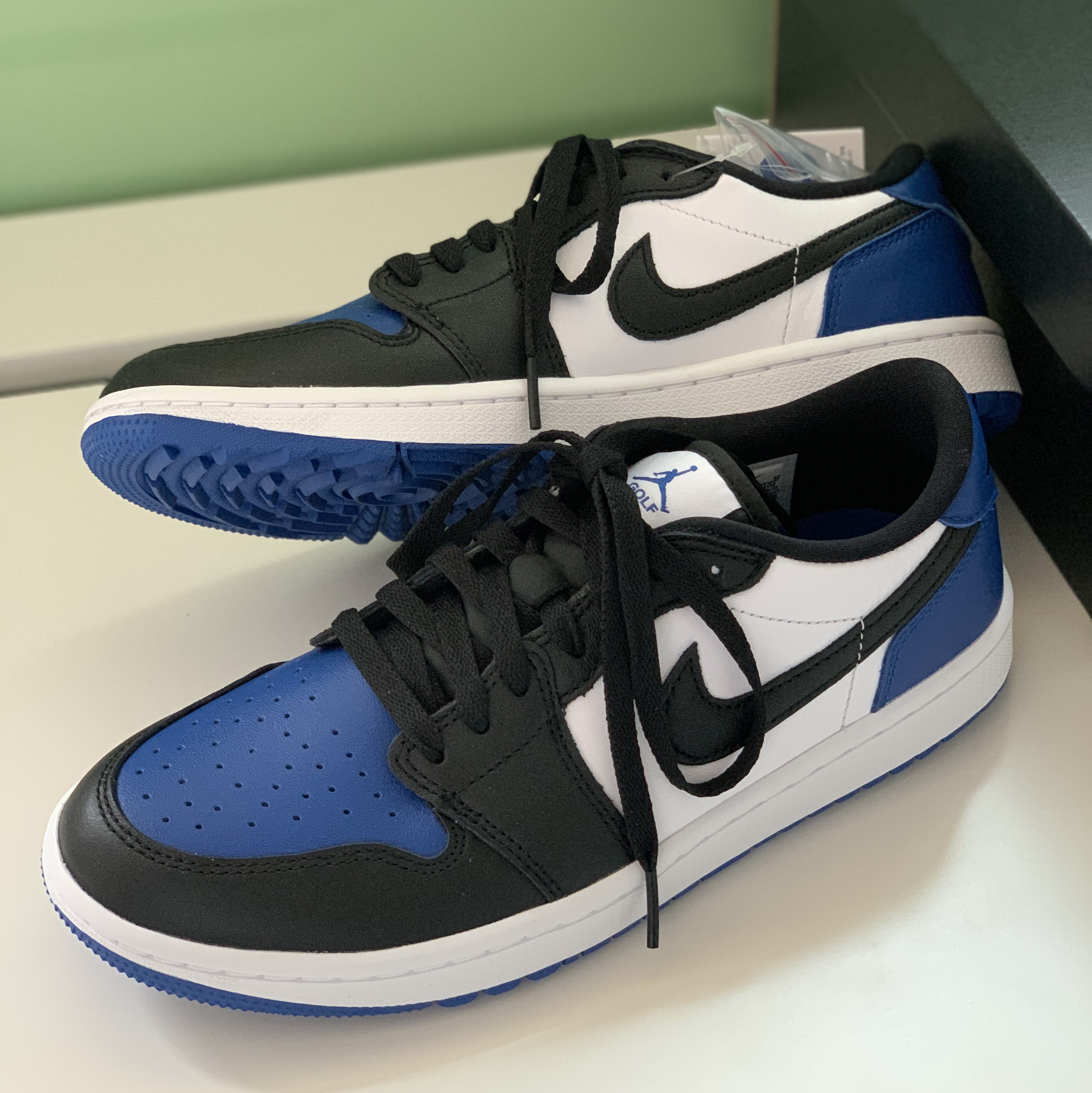 Jordan 1 Low Golf Sport Royal 착용 스타일