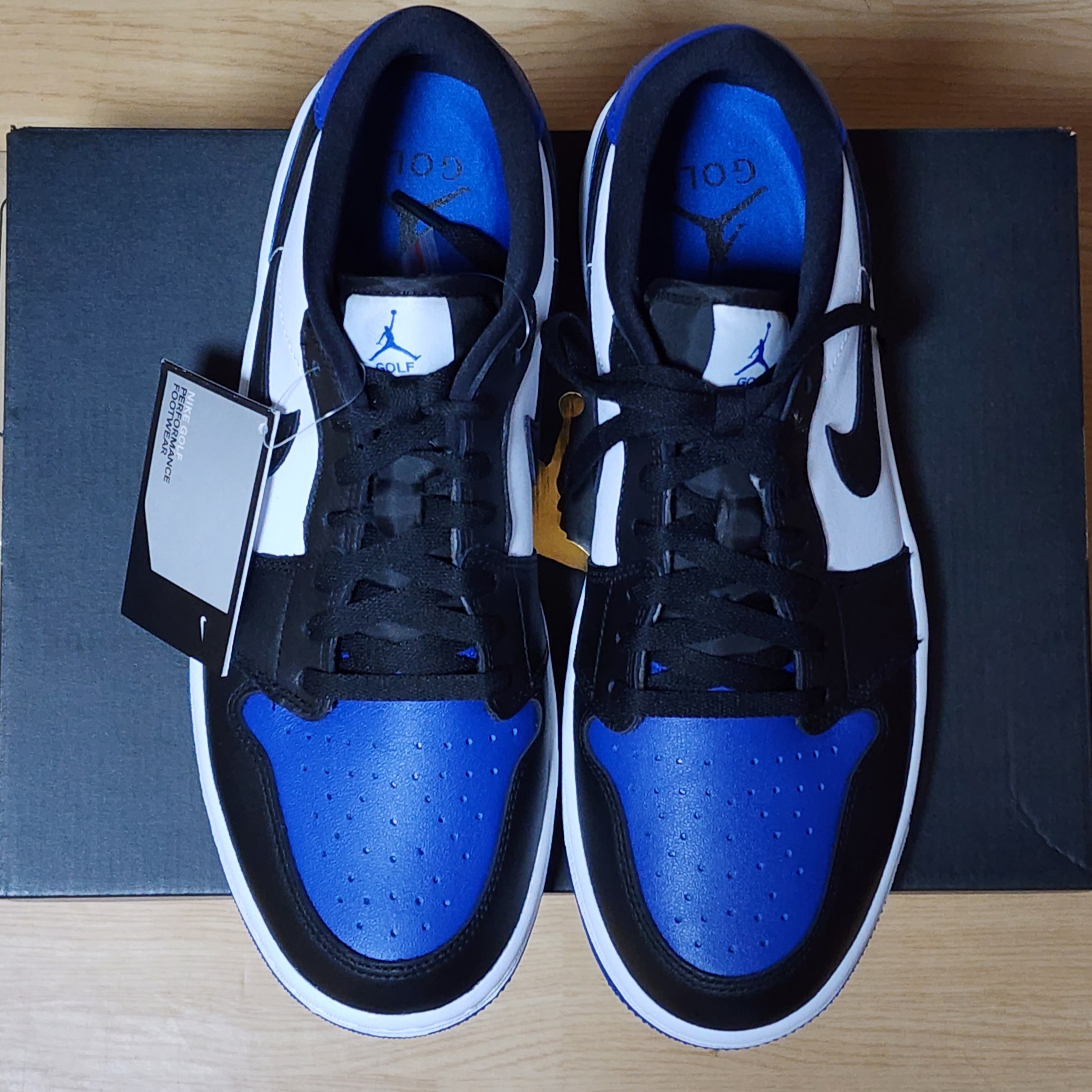 Jordan 1 Low Golf Sport Royal 착용 스타일 - 2