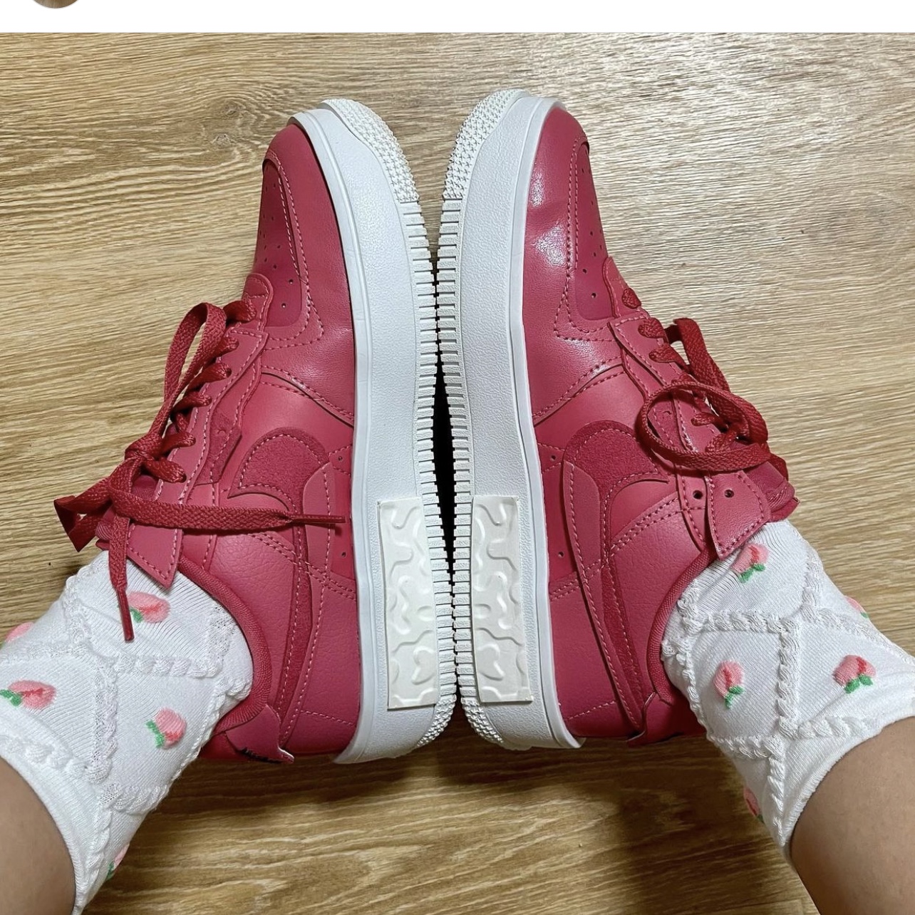 (W) Nike Air Force 1 Fontanka Archeo Pink 착용 스타일 - 5