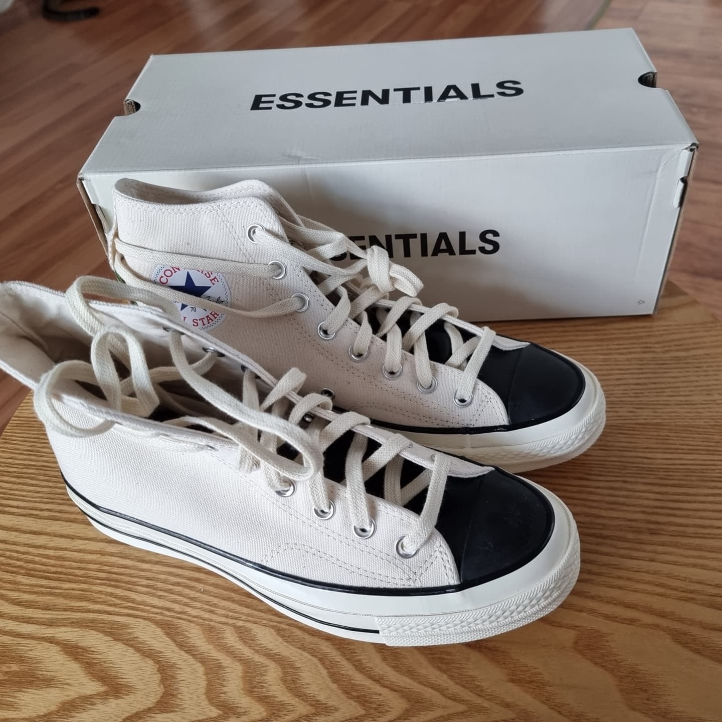 Converse x Fear of God Essentials Chuck 70 Hi Natural 2020 착용 스타일