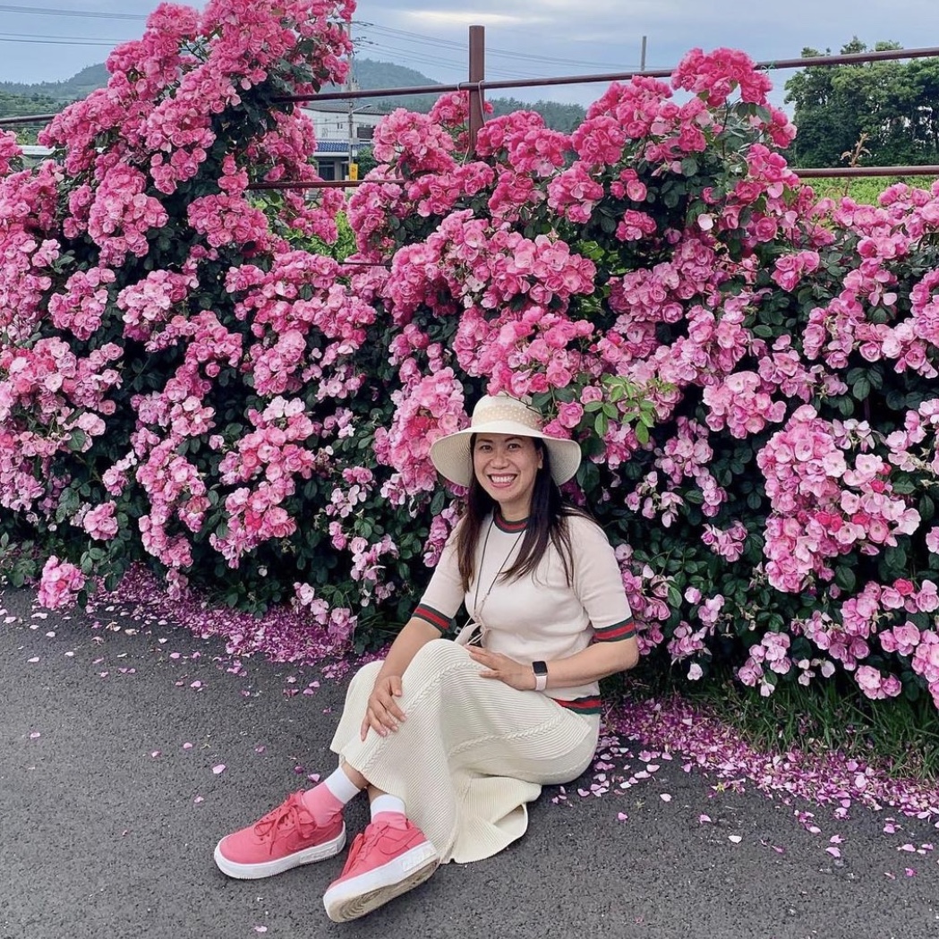 (W) Nike Air Force 1 Fontanka Archeo Pink 착용 스타일 - 1