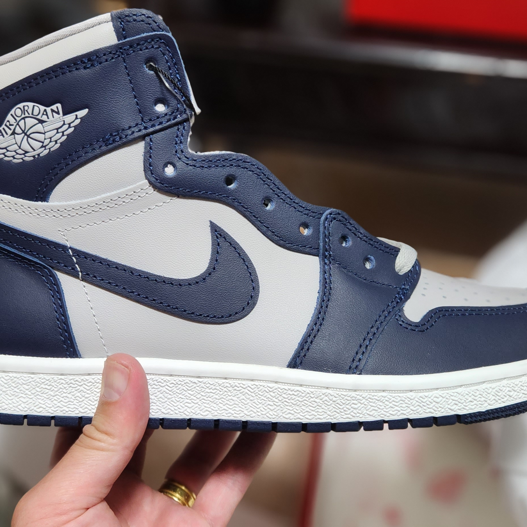 Jordan 1 High 85 College Navy 착용 스타일