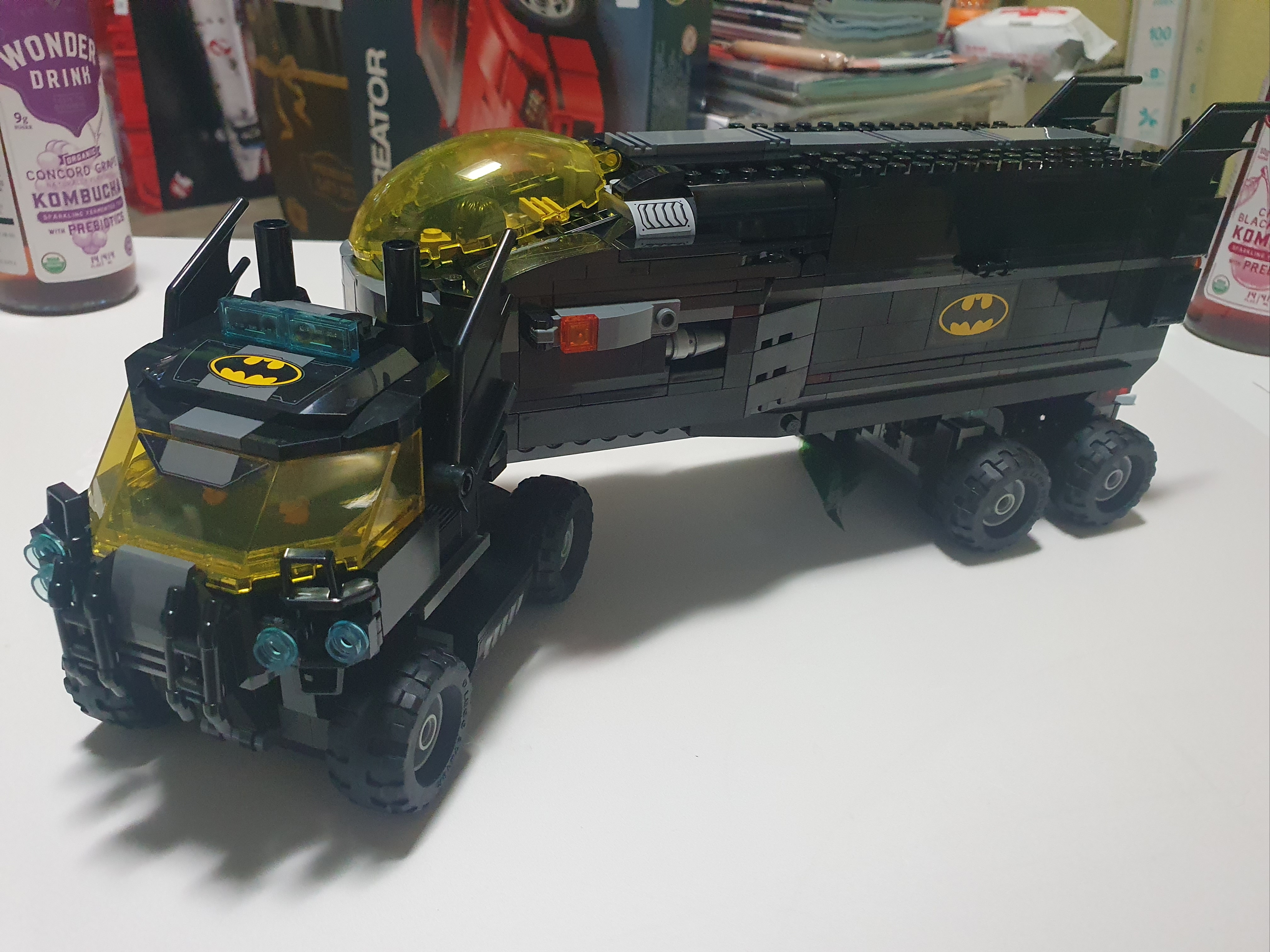 Lego DC Comics Batman Mobile Bat Base 착용 스타일 - 5