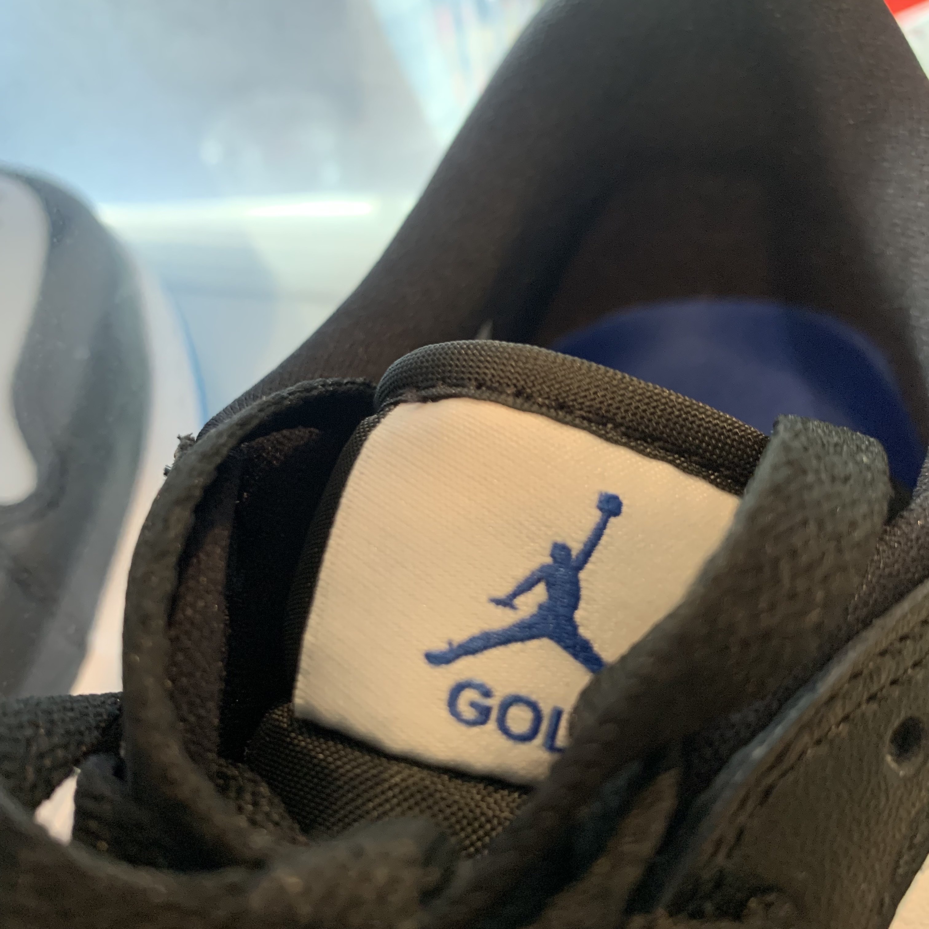 Jordan 1 Low Golf Sport Royal 착용 스타일 - 2
