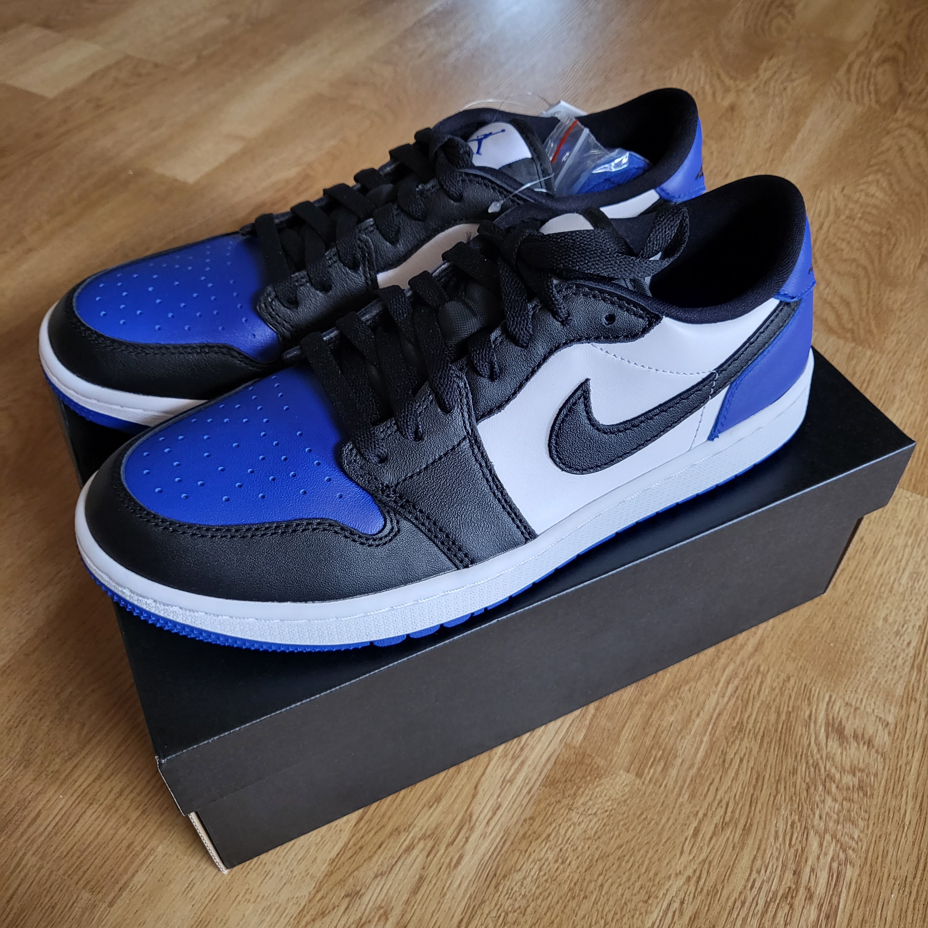 Jordan 1 Low Golf Sport Royal 착용 스타일 - 2