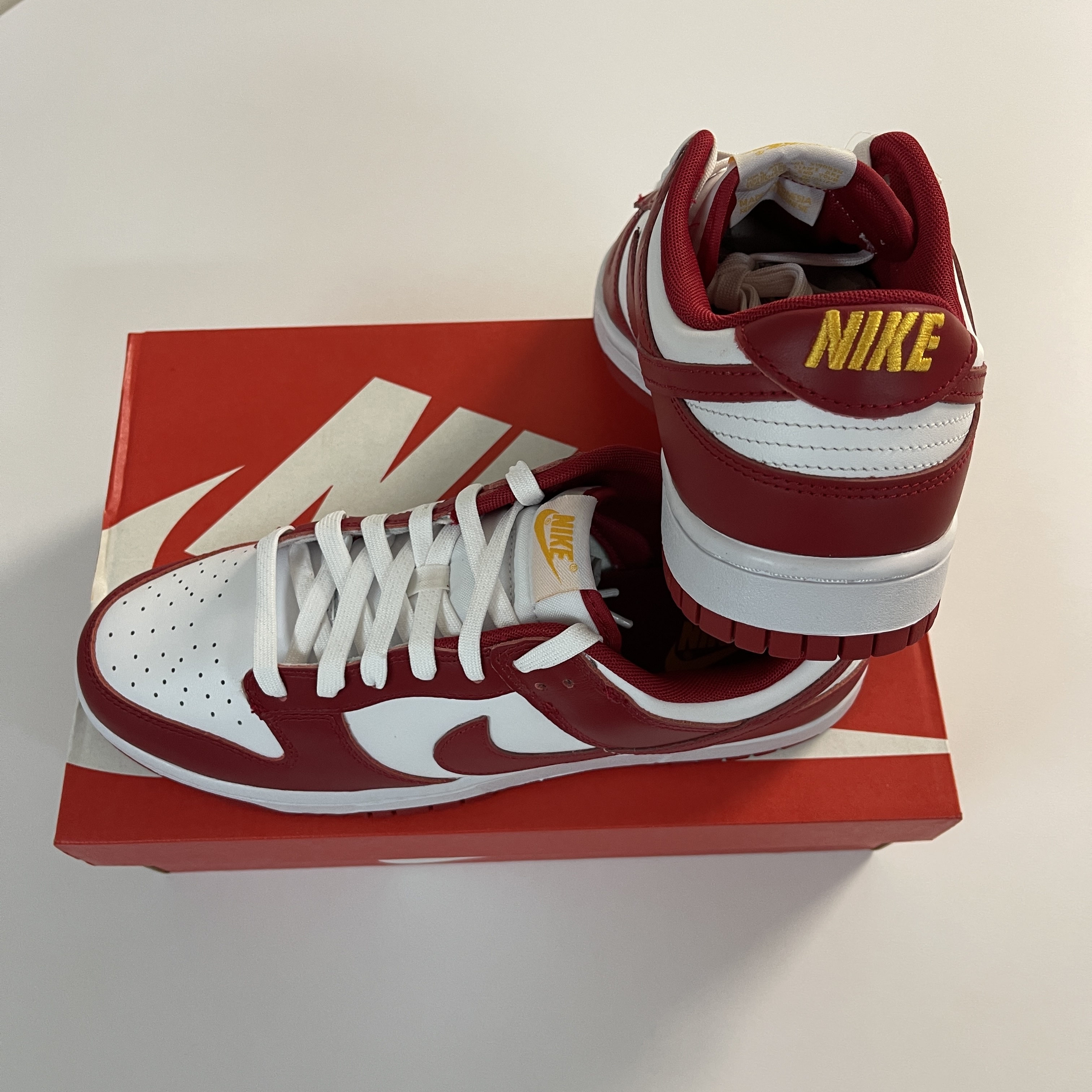 Nike Dunk Low Retro Gym Red 착용 스타일 - 2