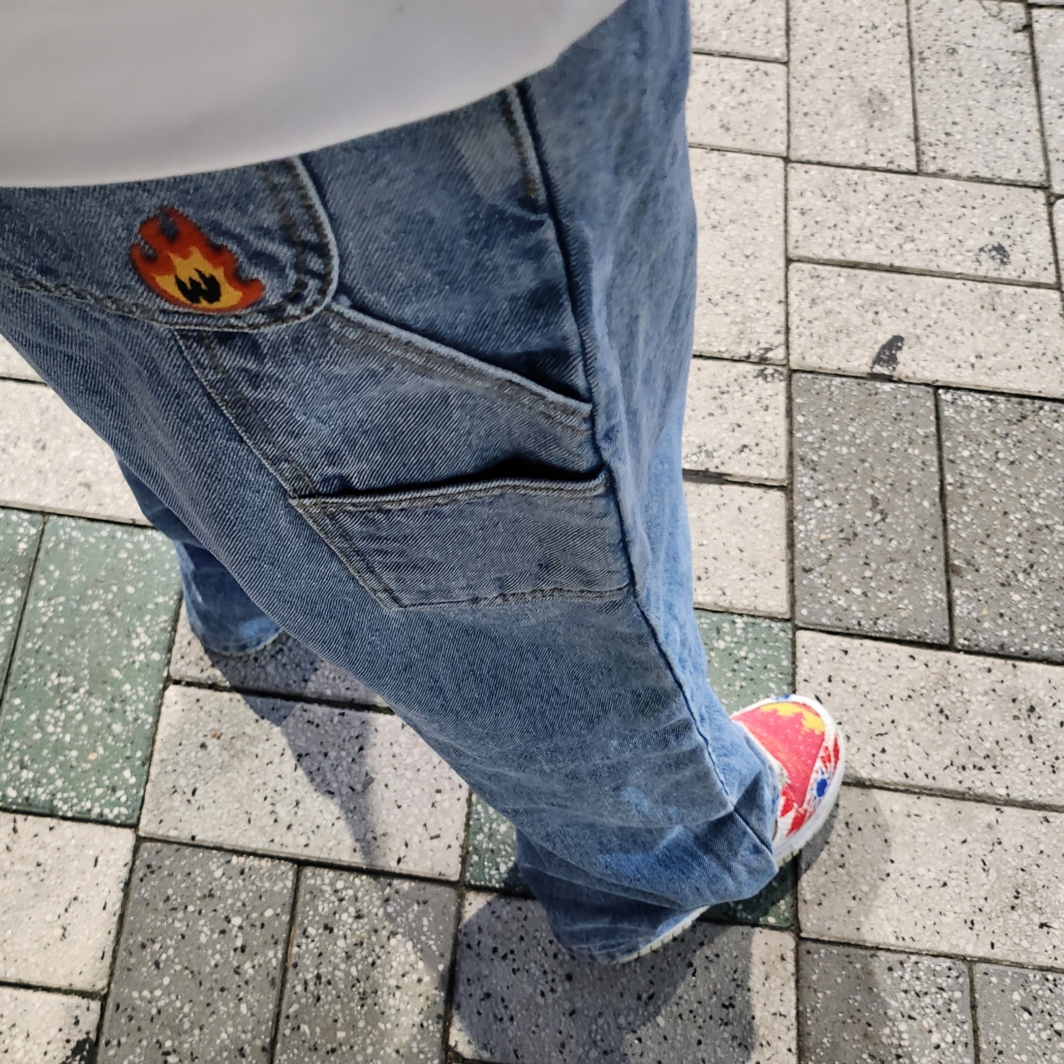 Nike Dunk Low SP City Market 착용 스타일