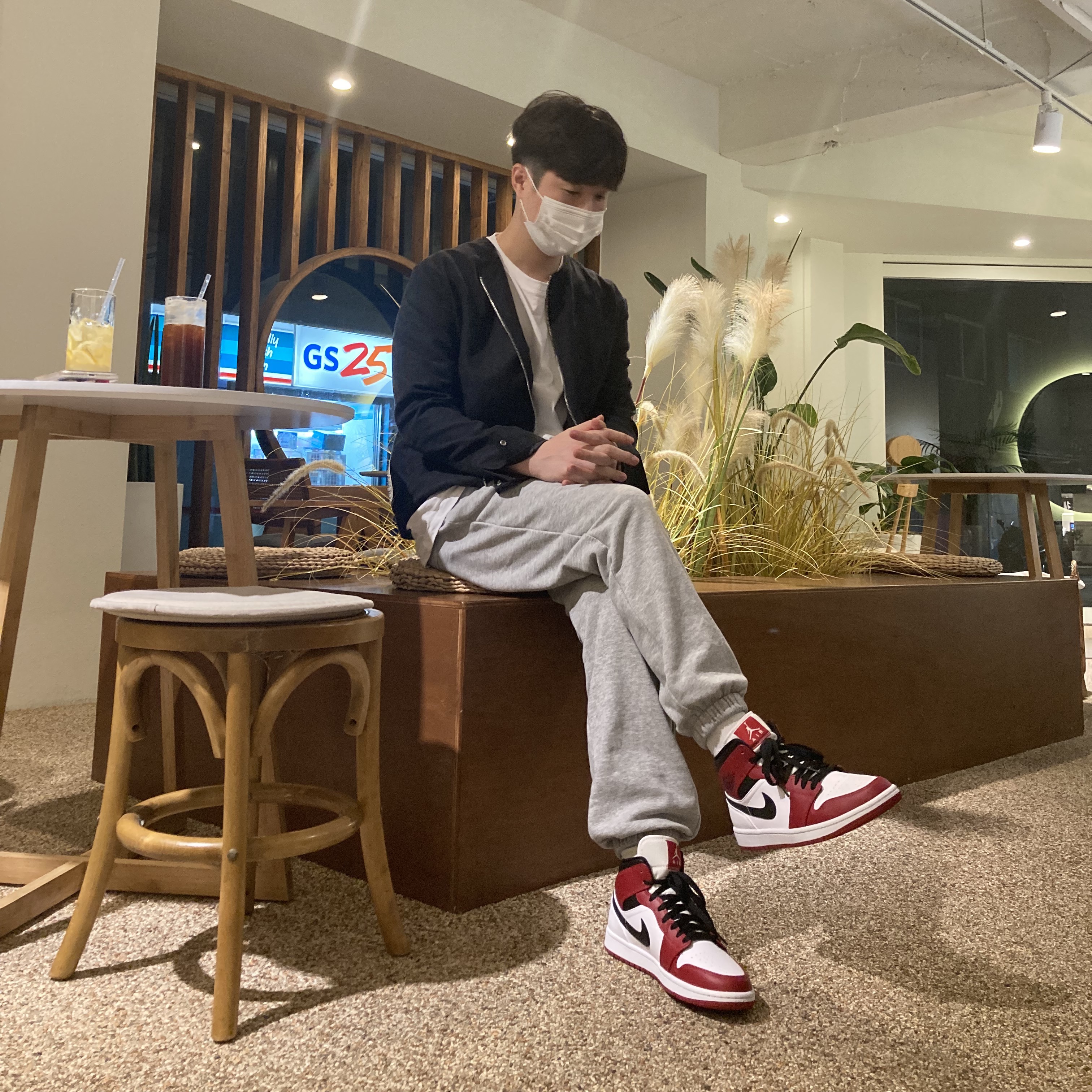 Jordan 1 Mid Chicago 2020 착용 스타일