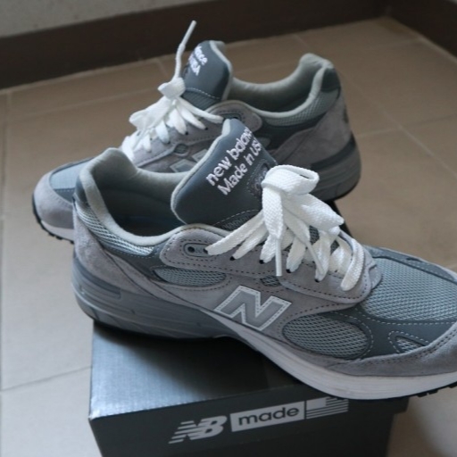 New Balance 993 Made in USA Grey - D Standard 착용 스타일