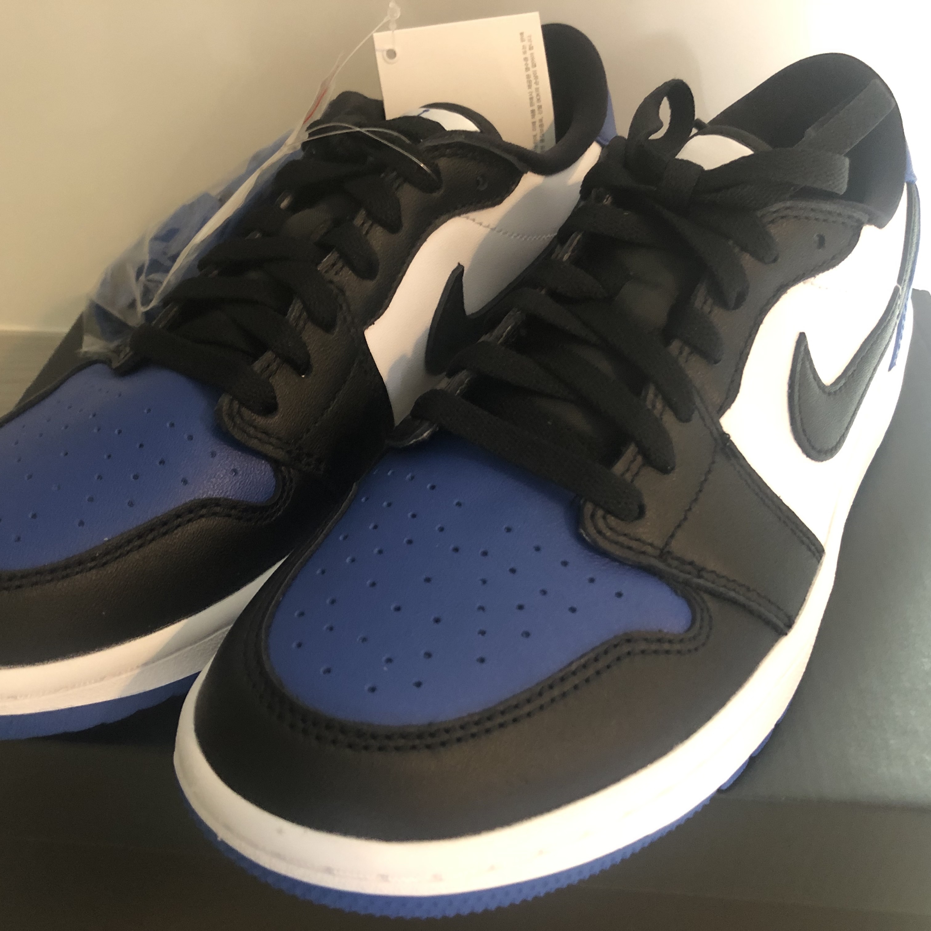 Jordan 1 Low Golf Sport Royal 착용 스타일
