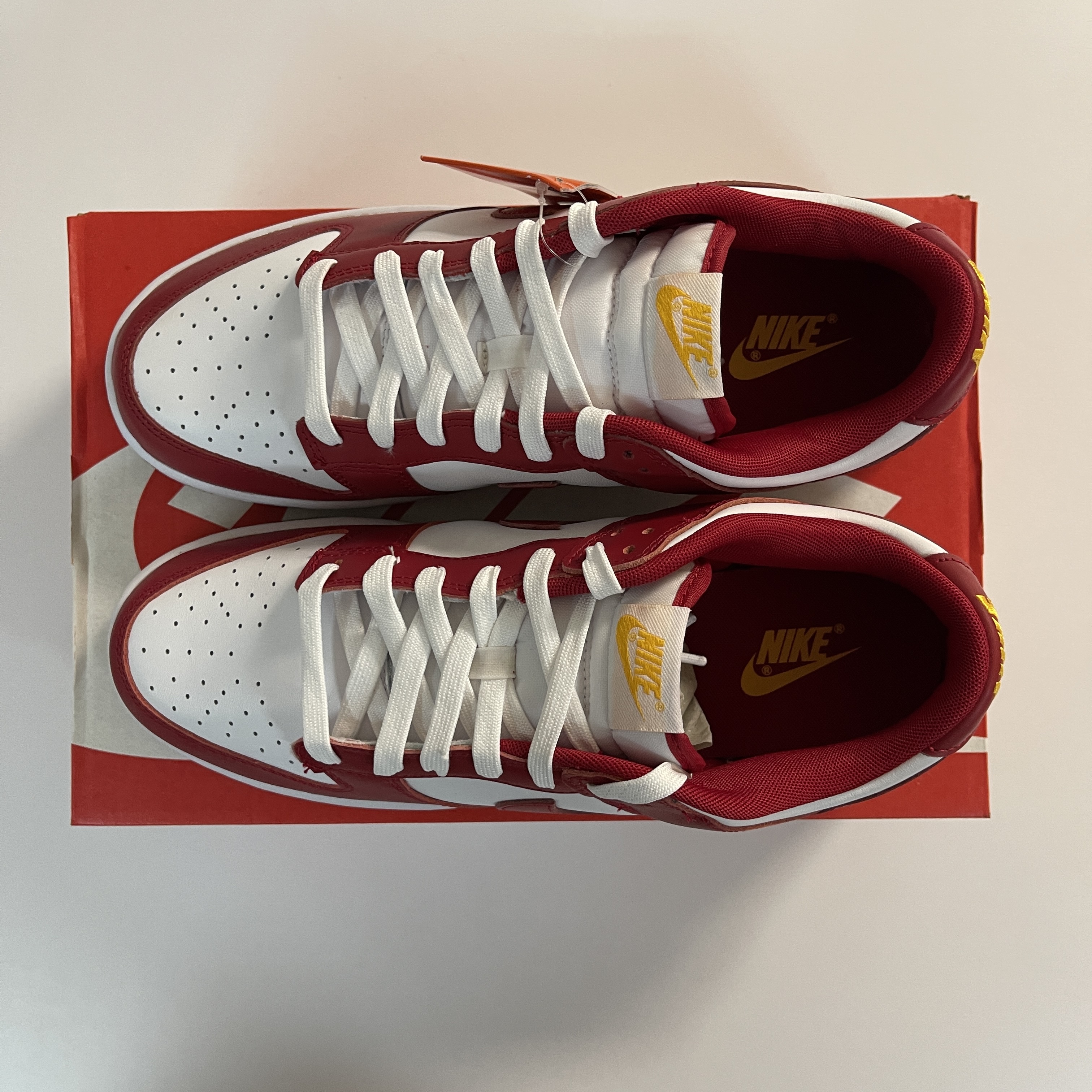 Nike Dunk Low Retro Gym Red 착용 스타일 - 4