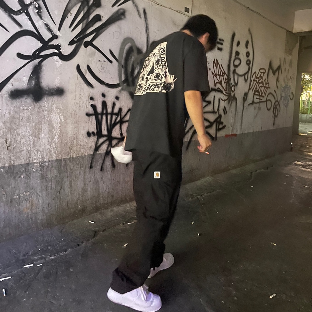 Palace Tri-Heads T-Shirt Black - 21FW, Nike x Supreme Air Force 1 Low White 착용 스타일