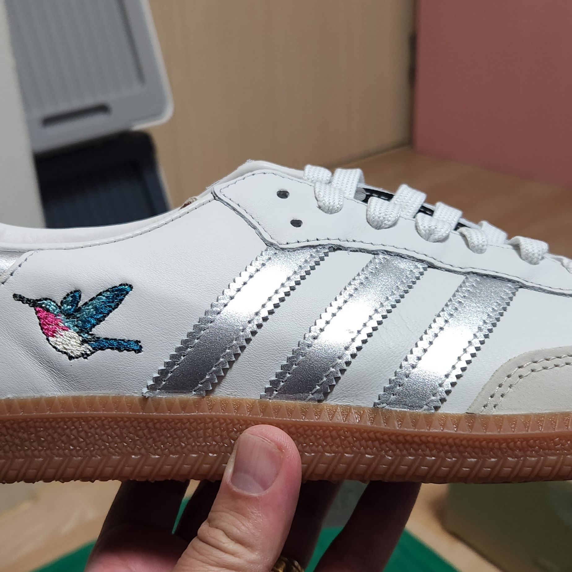 Adidas Samba OG Crystal White 착용 스타일