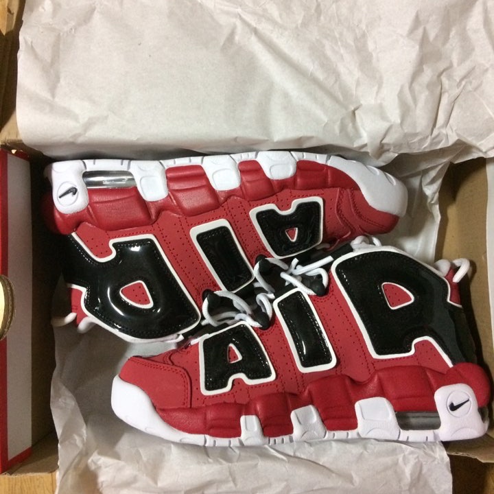 (GS) Nike Air More Uptempo 96 Bulls 2016 착용 스타일 - 1