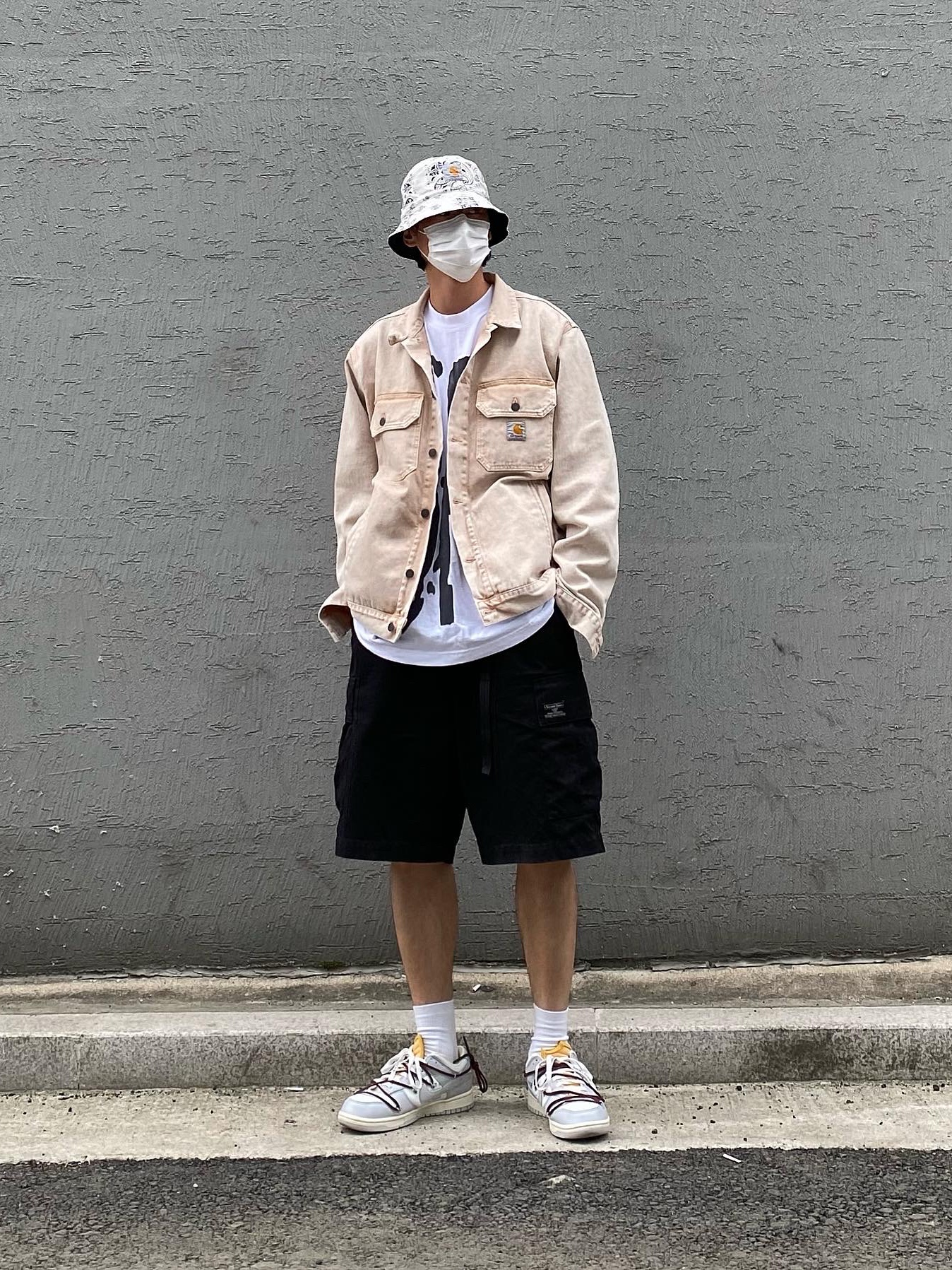 Nike x Off-White Dunk Low The 50 - Lot 46 착용 스타일 - 3