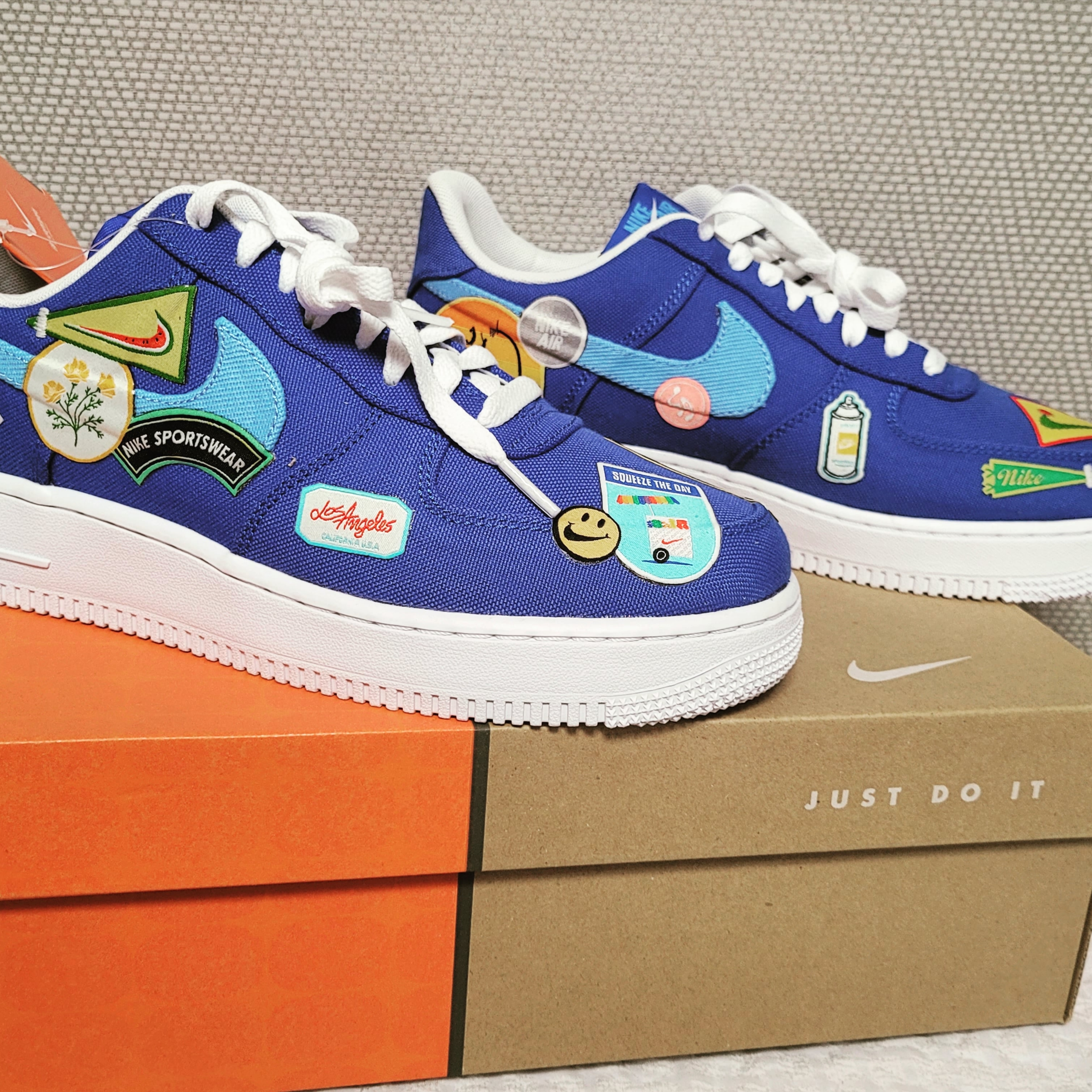 Nike Air Force 1 '07 PRM Patched Up 착용 스타일