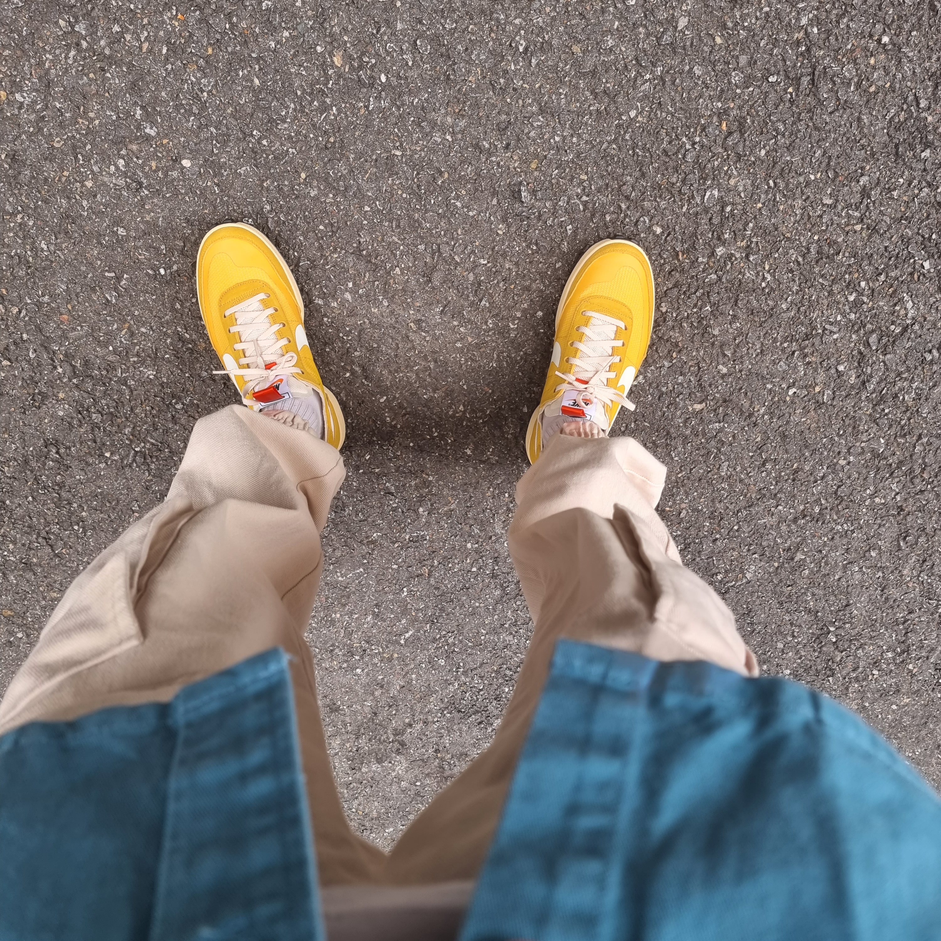 Nike x Tom Sachs General Purpose Shoe Archive, IAB Studio x Obey Bold Shirt Jacket Blue 착용 스타일