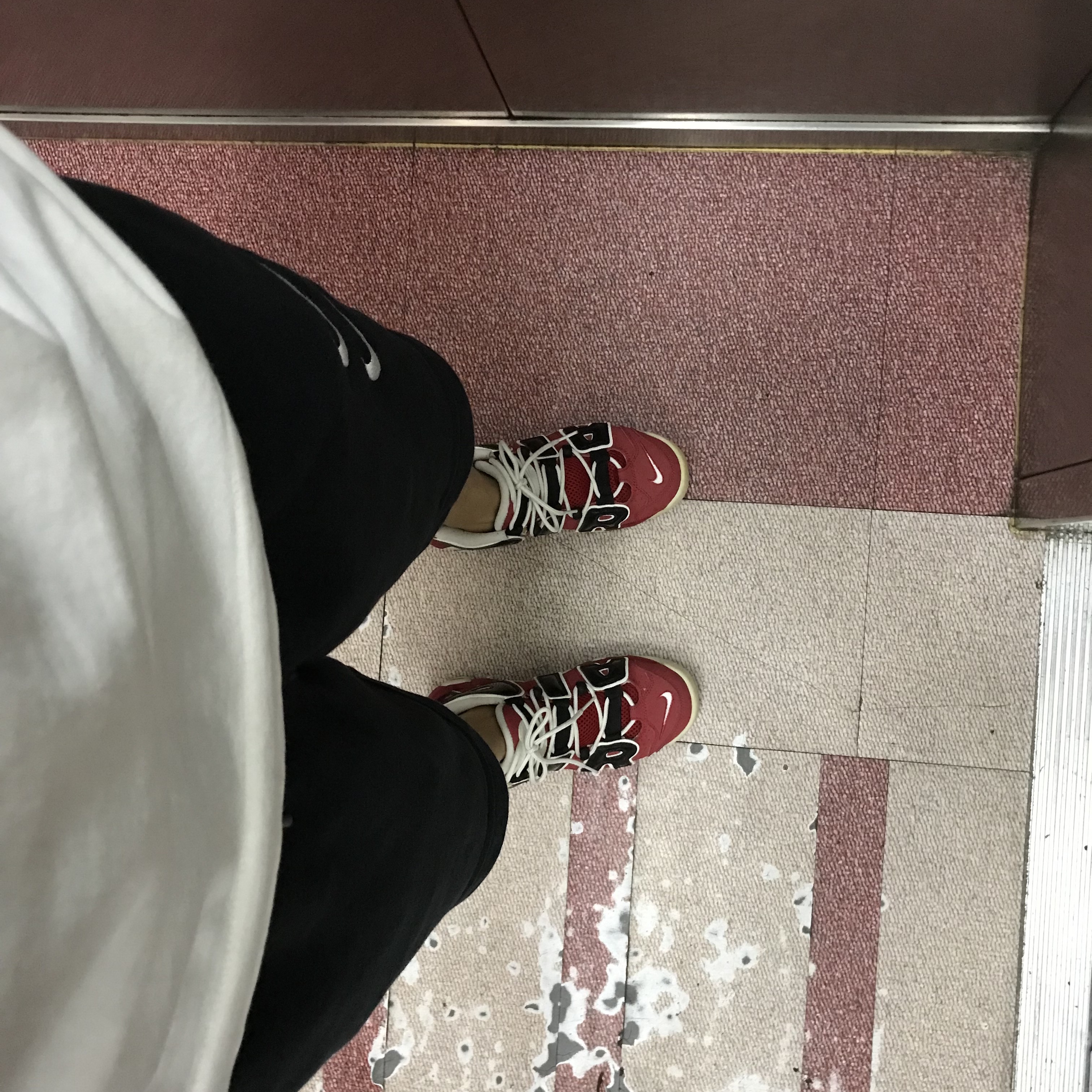 (GS) Nike Air More Uptempo 96 Bulls 2016 착용 스타일 - 2