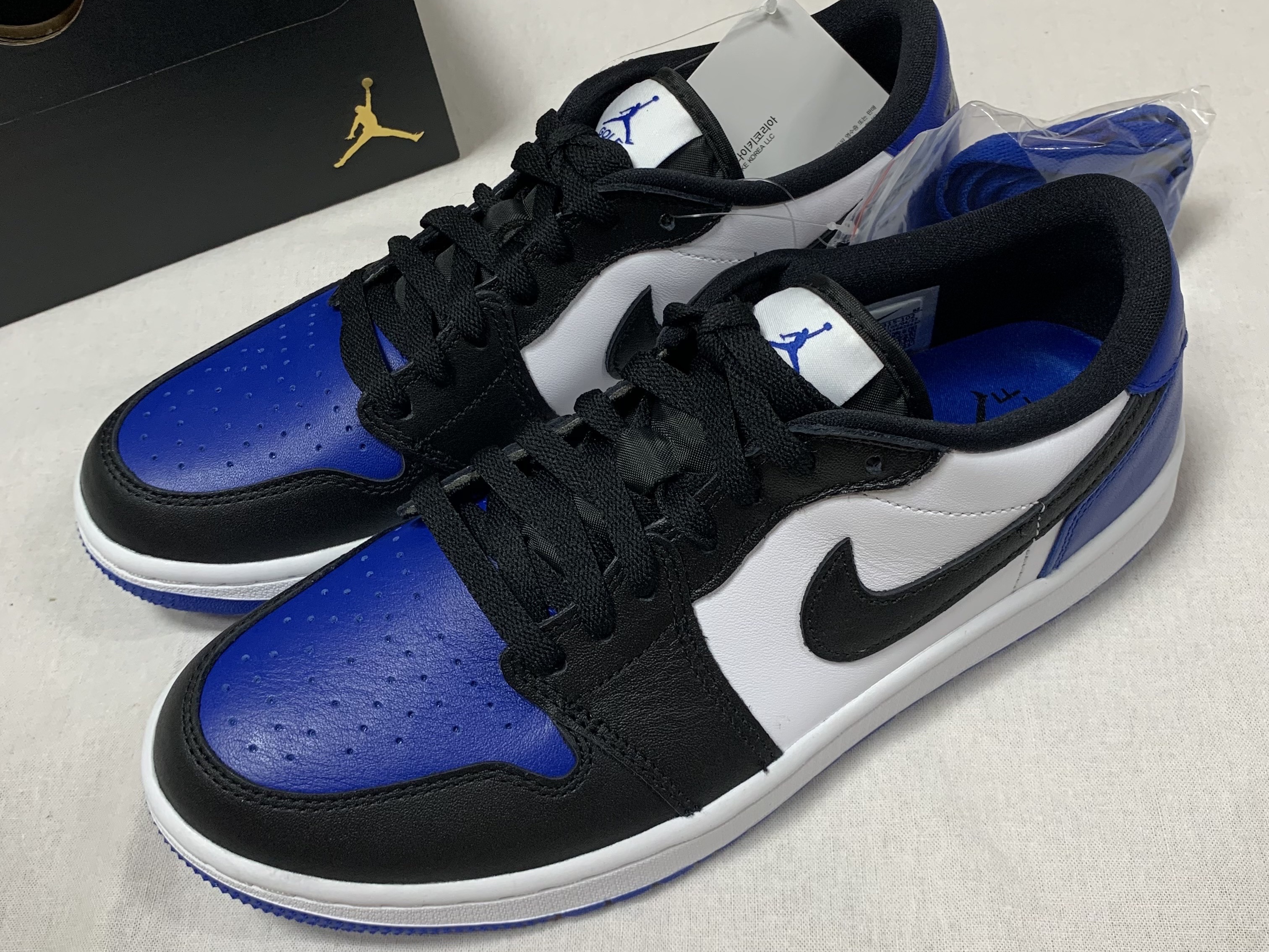 Jordan 1 Low Golf Sport Royal 착용 스타일