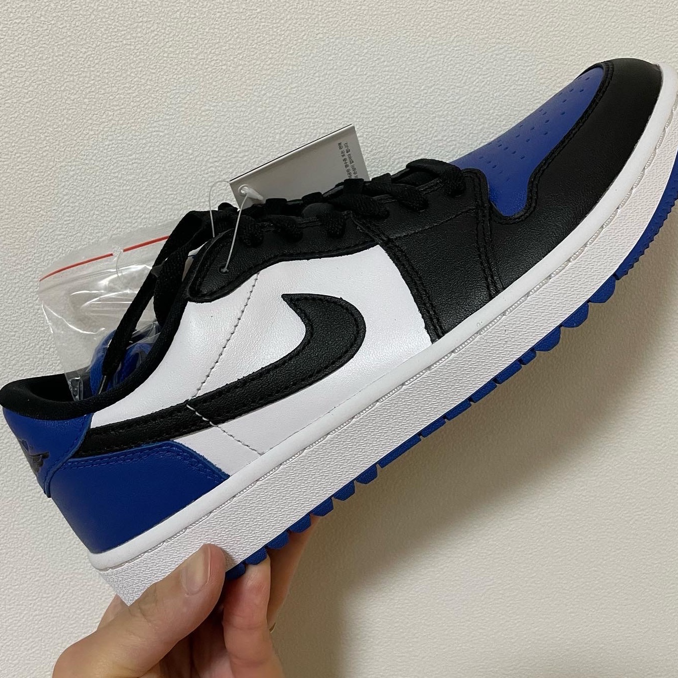 Jordan 1 Low Golf Sport Royal 착용 스타일 - 2