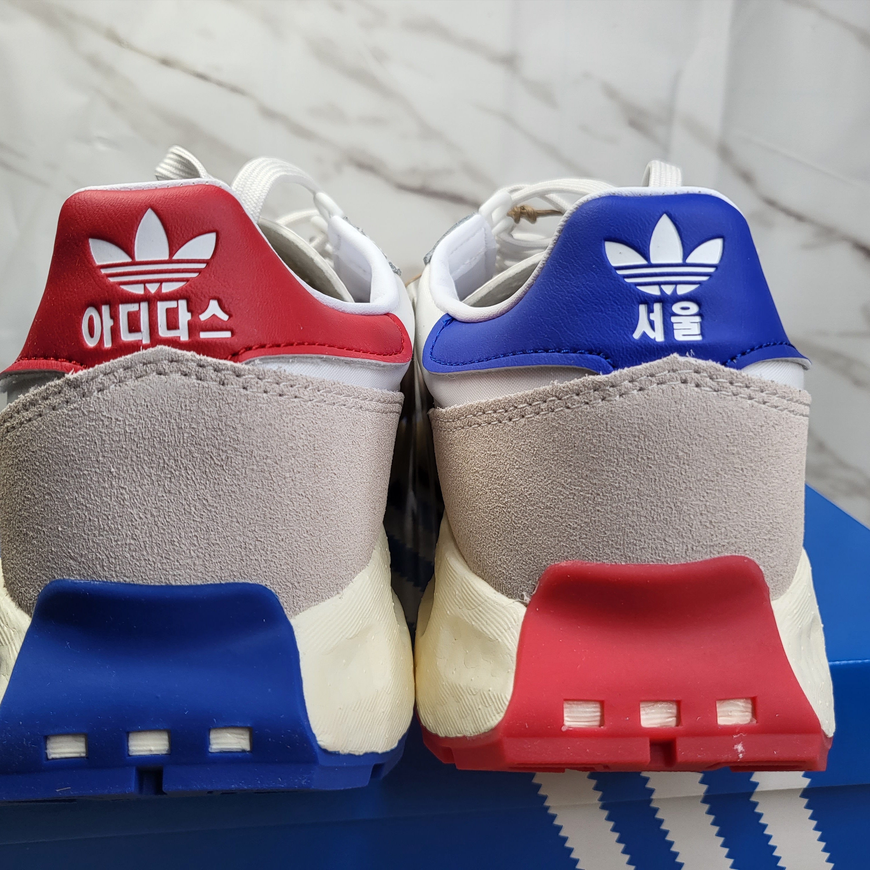 Adidas Retropy E5 White 착용 스타일 - 3