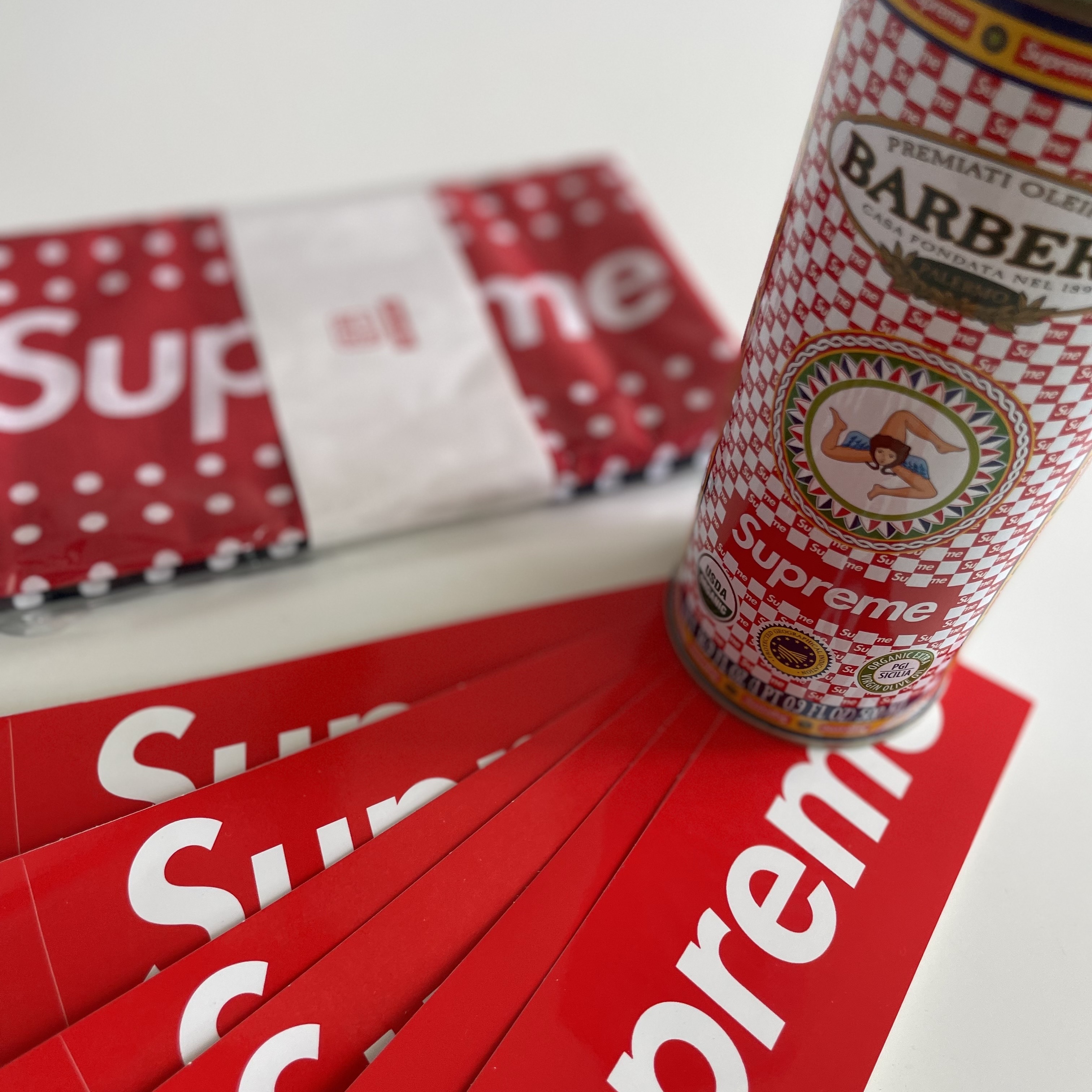 Supreme Tenugui Towel Multicolor (Set of 2) 착용 스타일