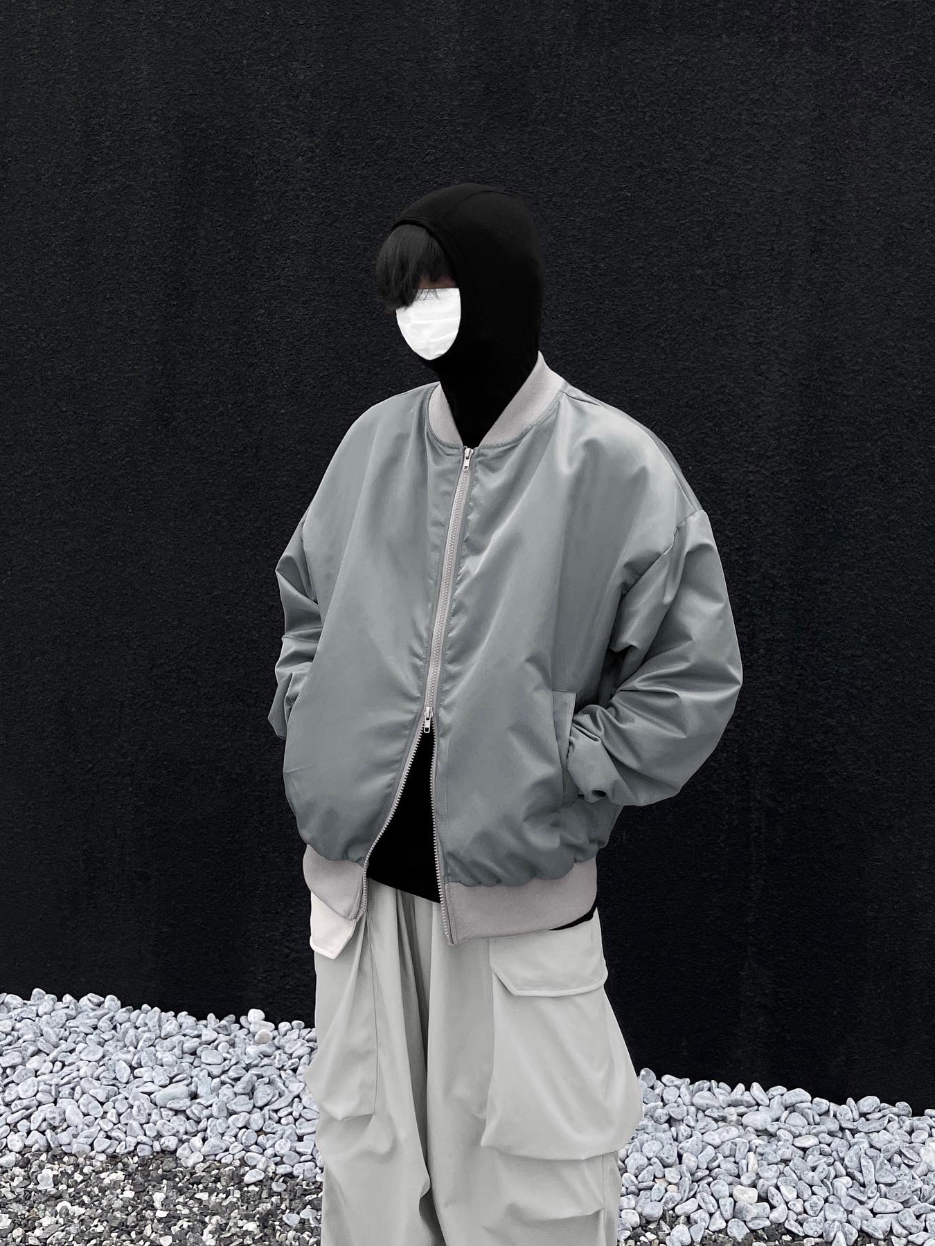 Y-3 Yohji Star Black White 착용 스타일 - 3