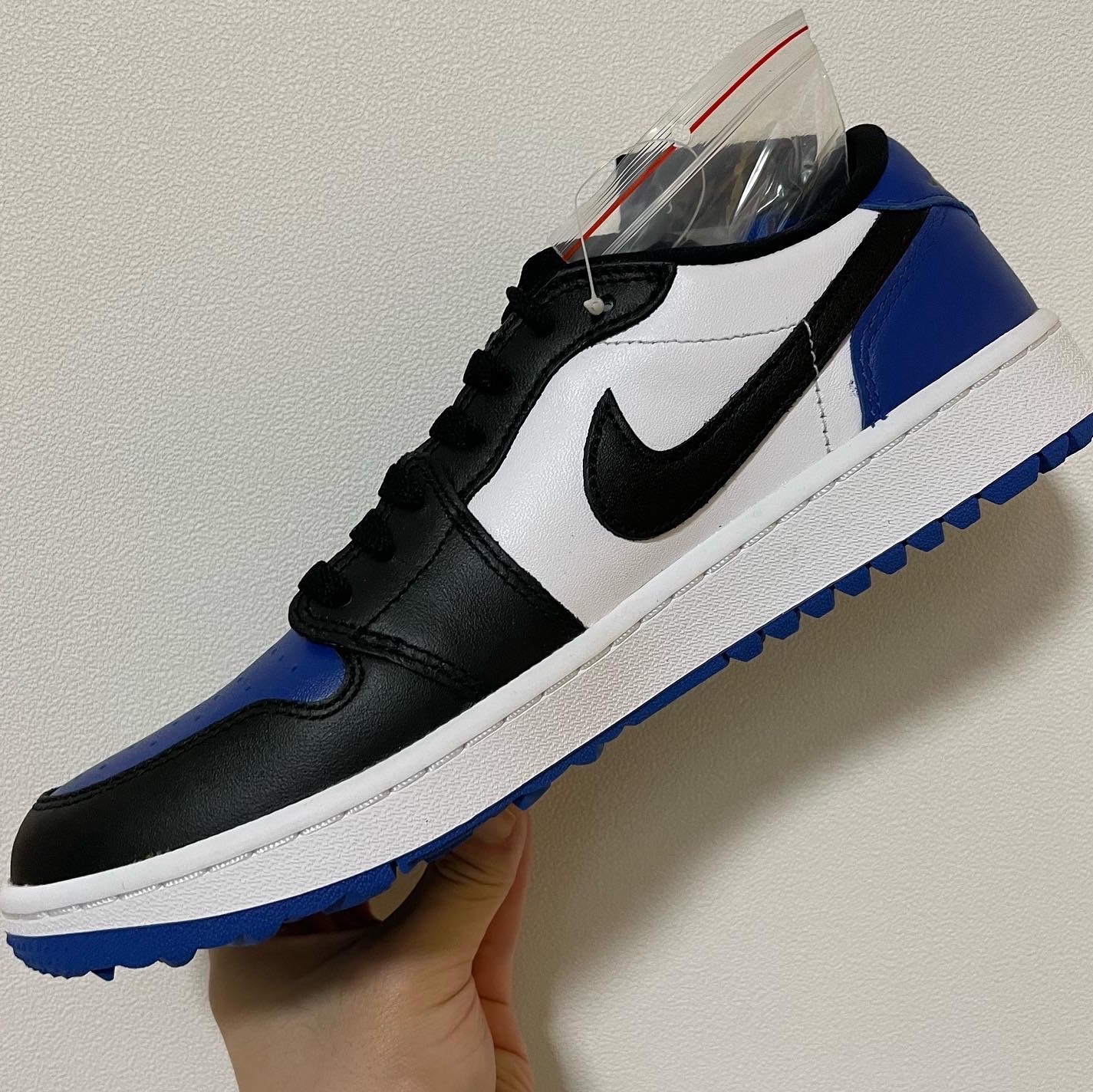 Jordan 1 Low Golf Sport Royal 착용 스타일 - 3