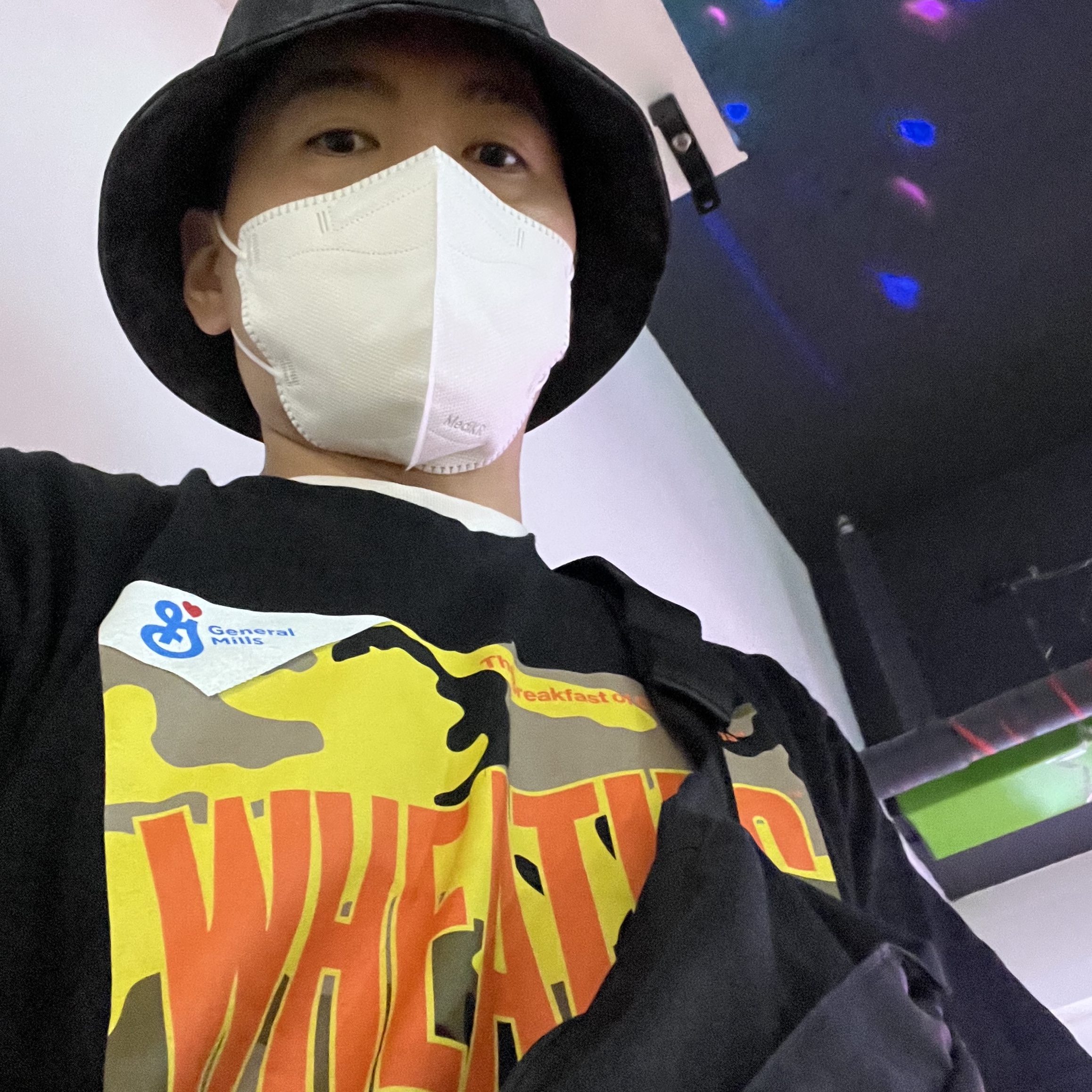 Supreme Wheaties T-Shirt Black - 21SS 착용 스타일
