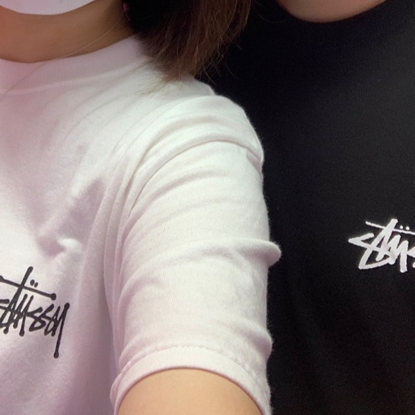Stussy Basic Stussy T-Shirt White 2022 착용 스타일