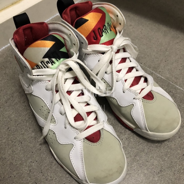Jordan 7 Retro Hare 2015 착용 스타일