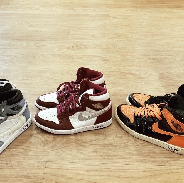 Jordan 1 Retro High OG Bordeaux 착용 스타일