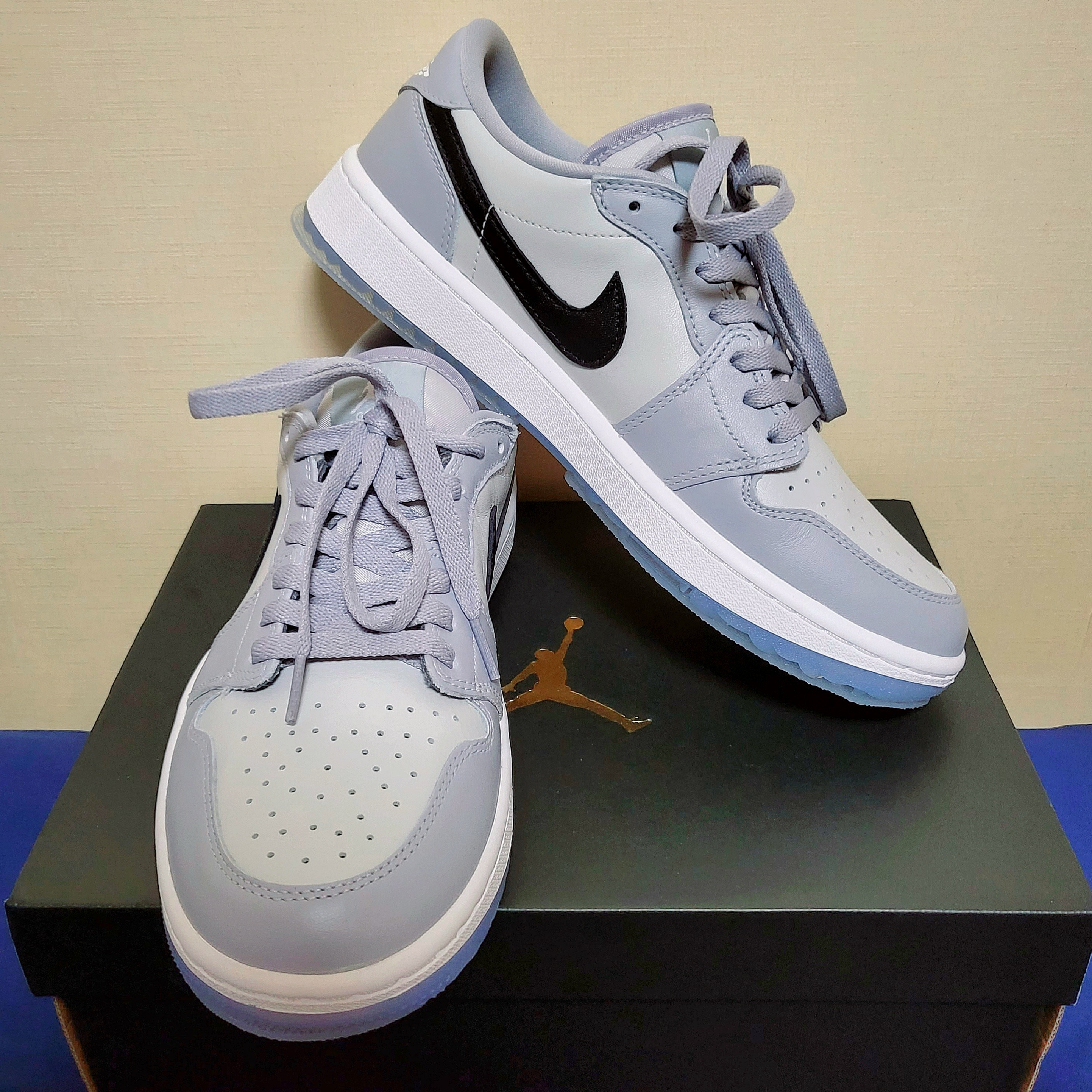 Jordan 1 Low Golf Wolf Grey 착용 스타일