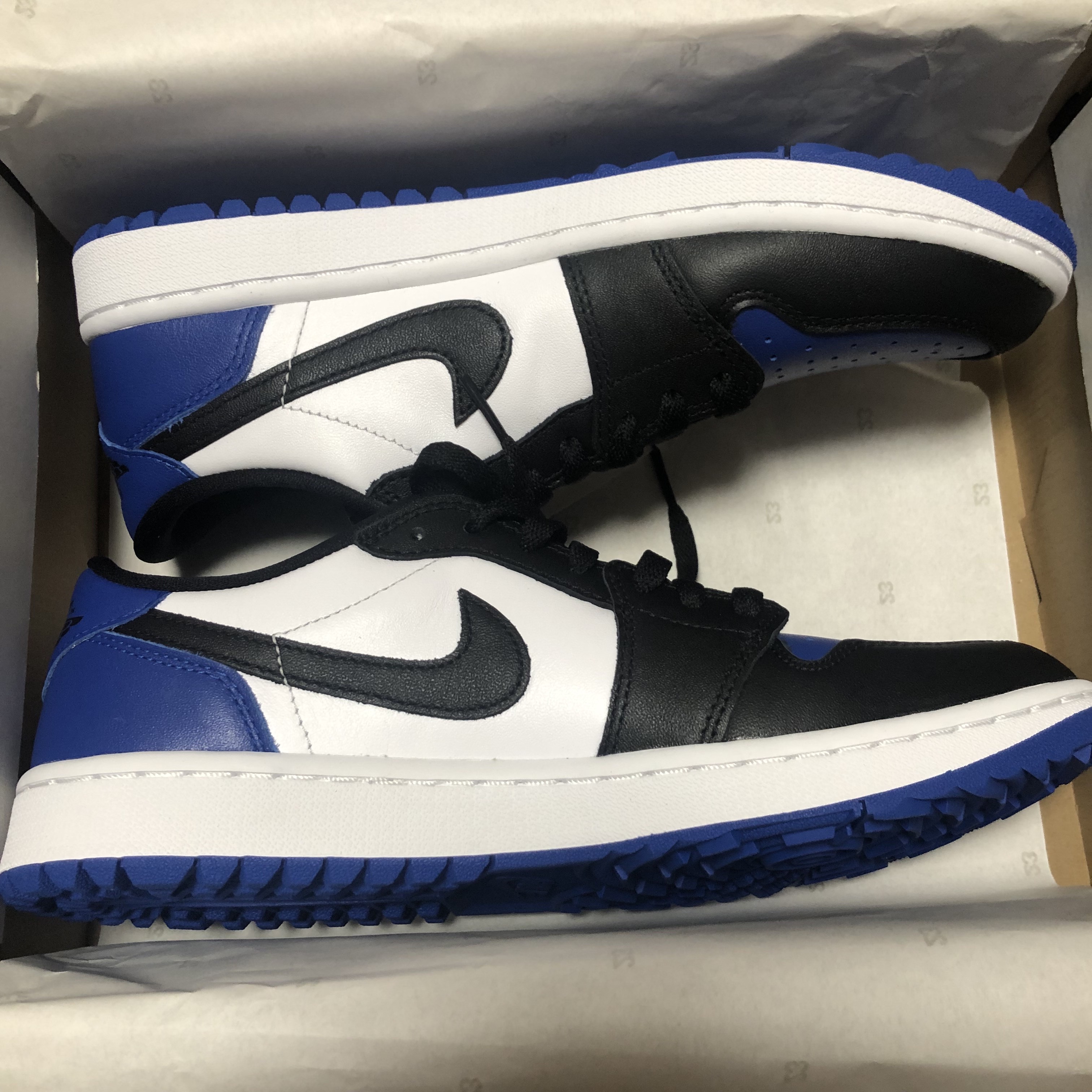 Jordan 1 Low Golf Sport Royal 착용 스타일
